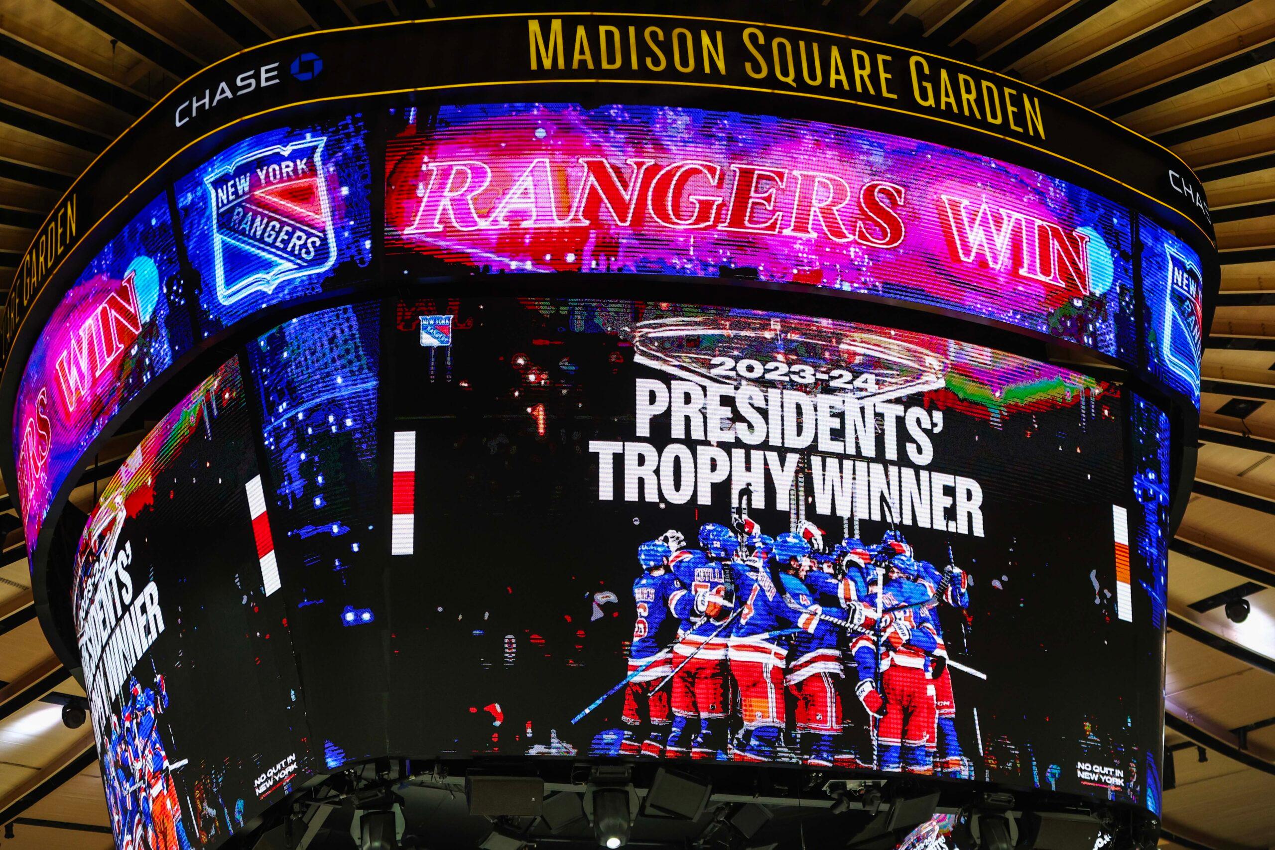 NHL: Ottawa Senators at New York Rangers