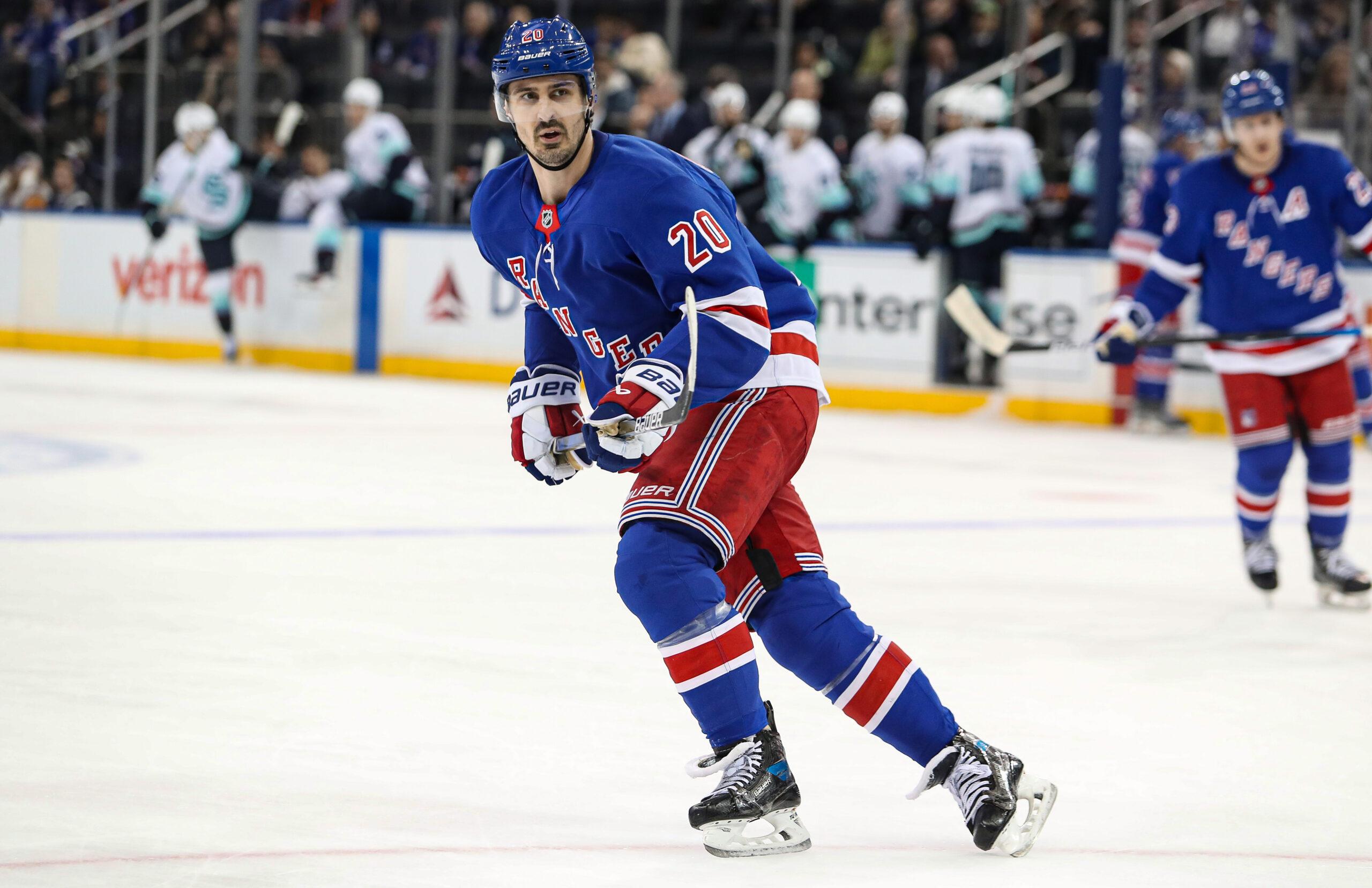 NHL: Seattle Kraken at New York Rangers
