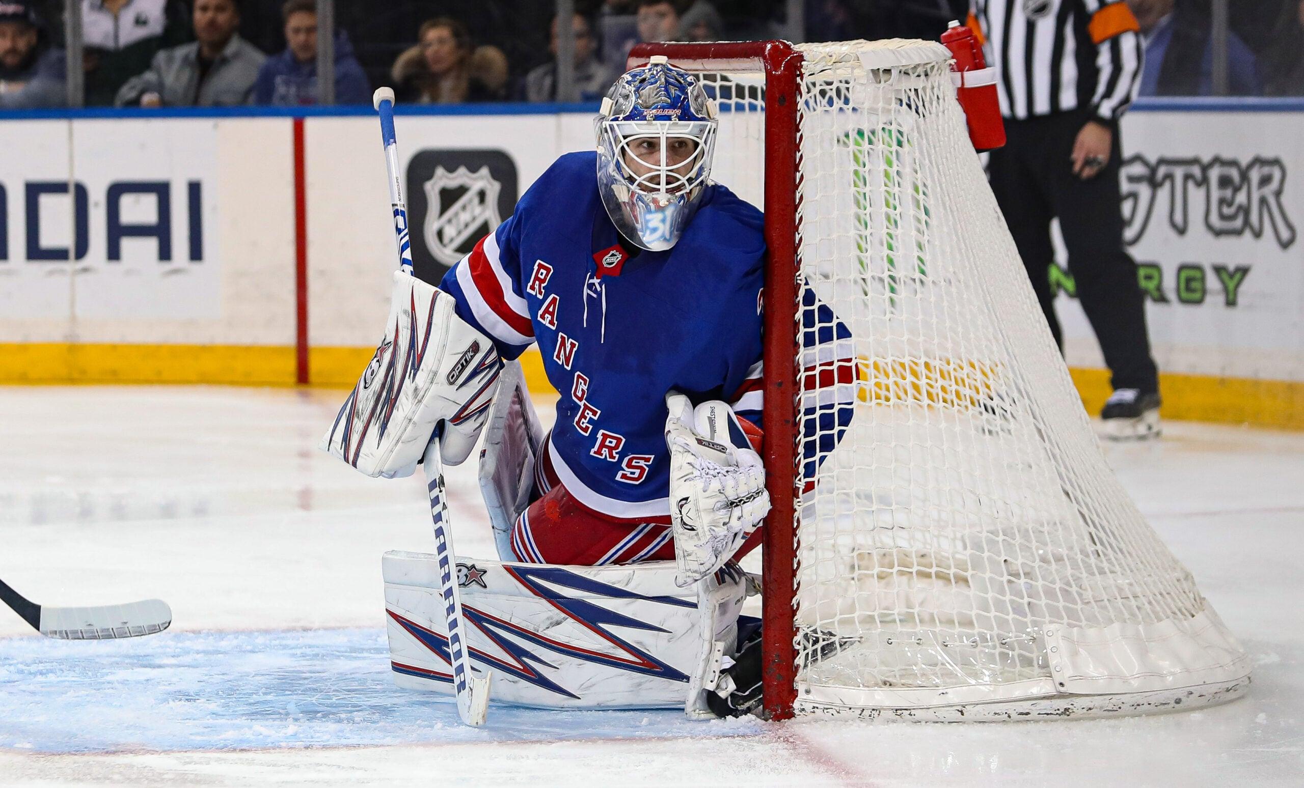 NHL: St. Louis Blues at New York Rangers