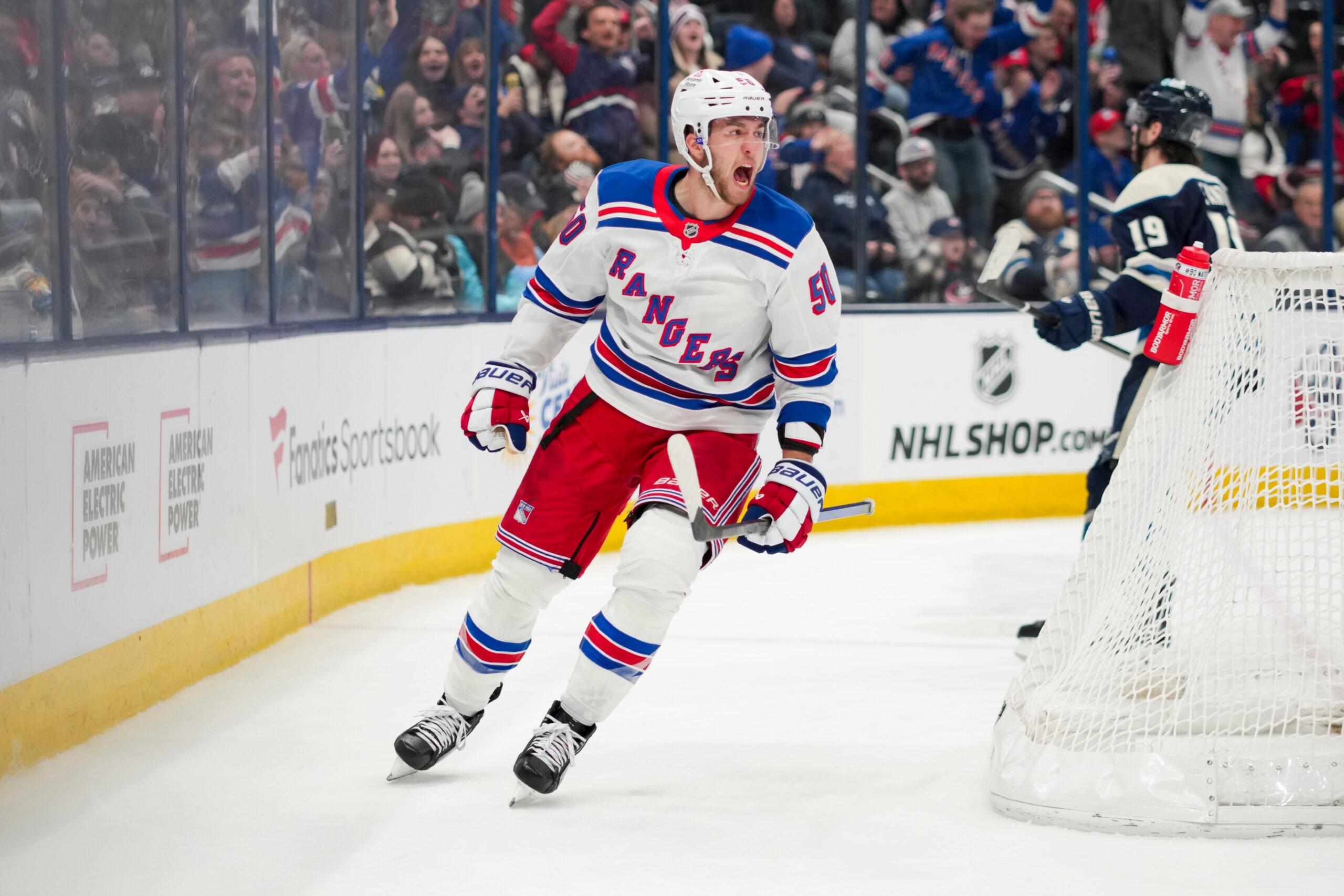 NHL: New York Rangers at Columbus Blue Jackets