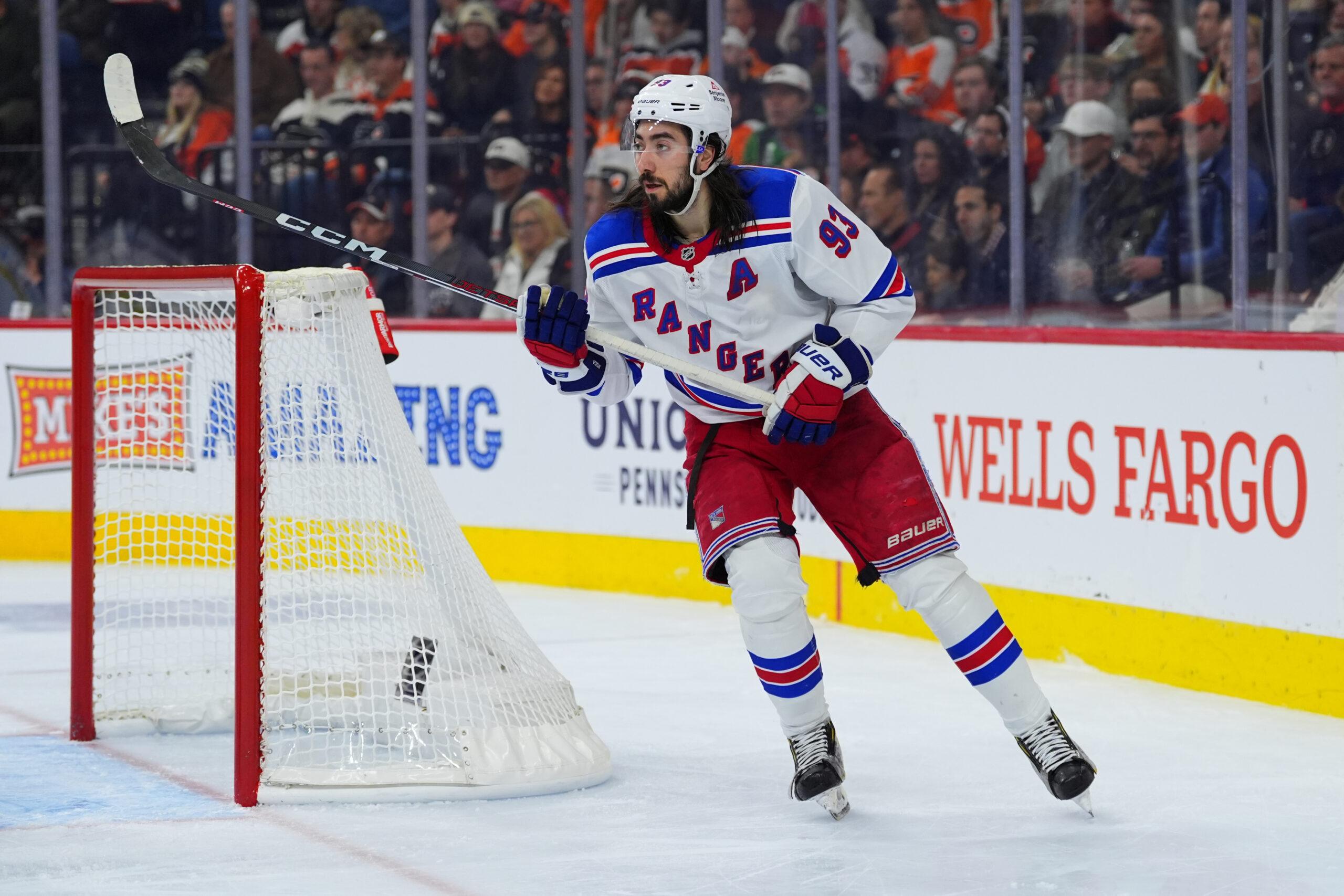NHL: New York Rangers at Philadelphia Flyers