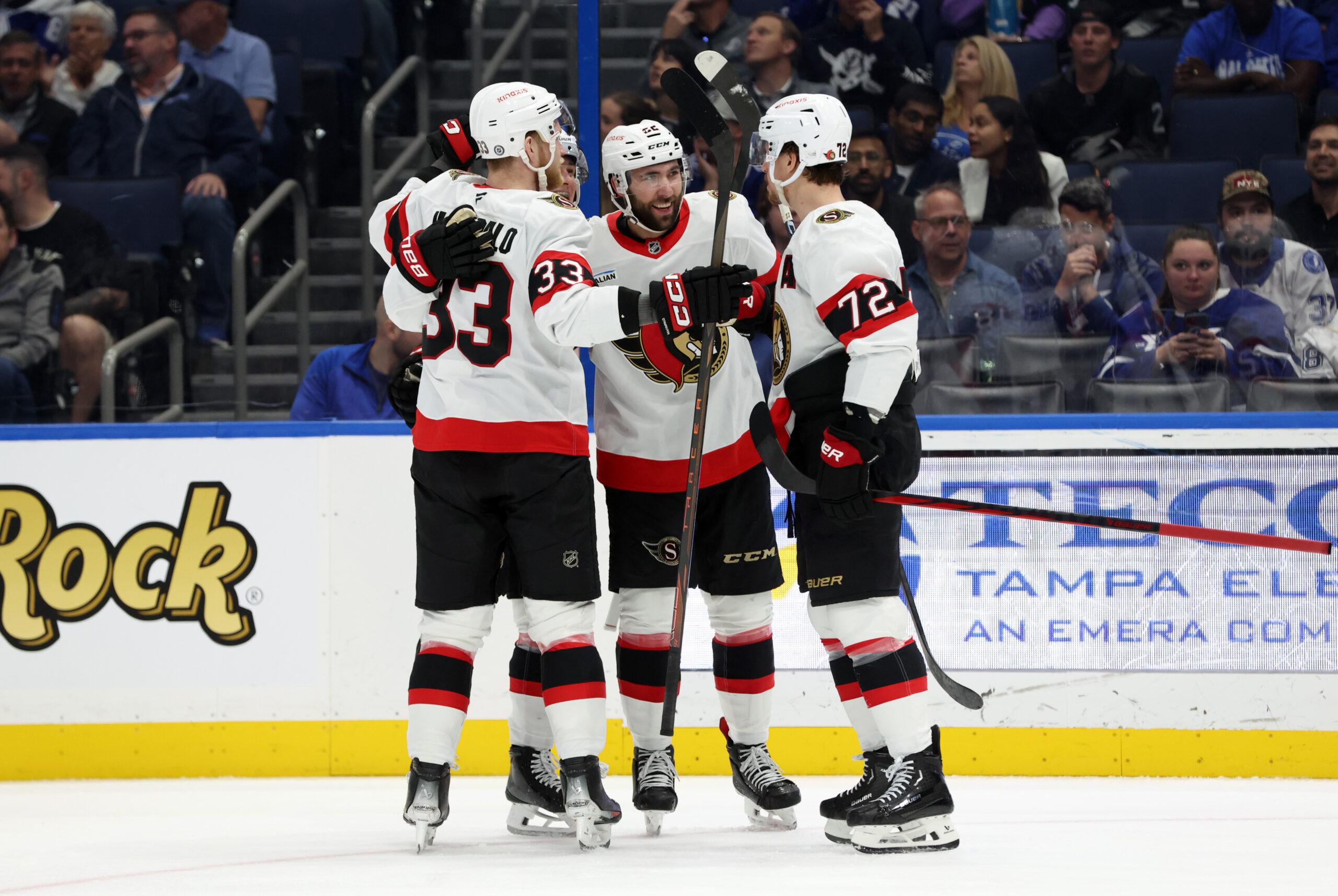 NHL: Ottawa Senators at Tampa Bay Lightning