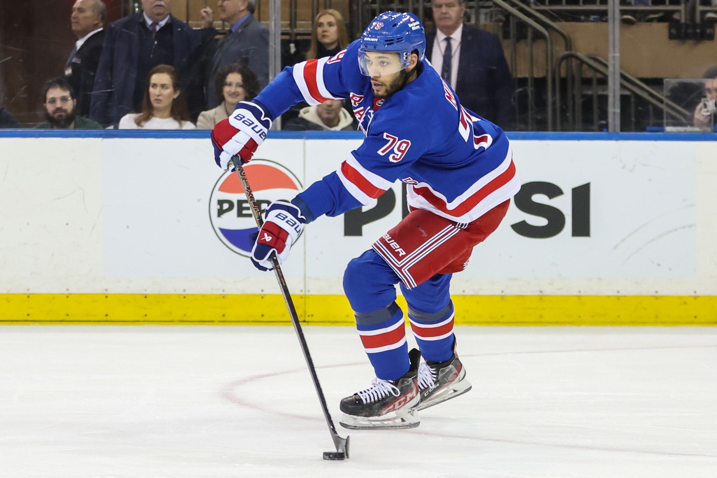 NHL: Carolina Hurricanes at New York Rangers