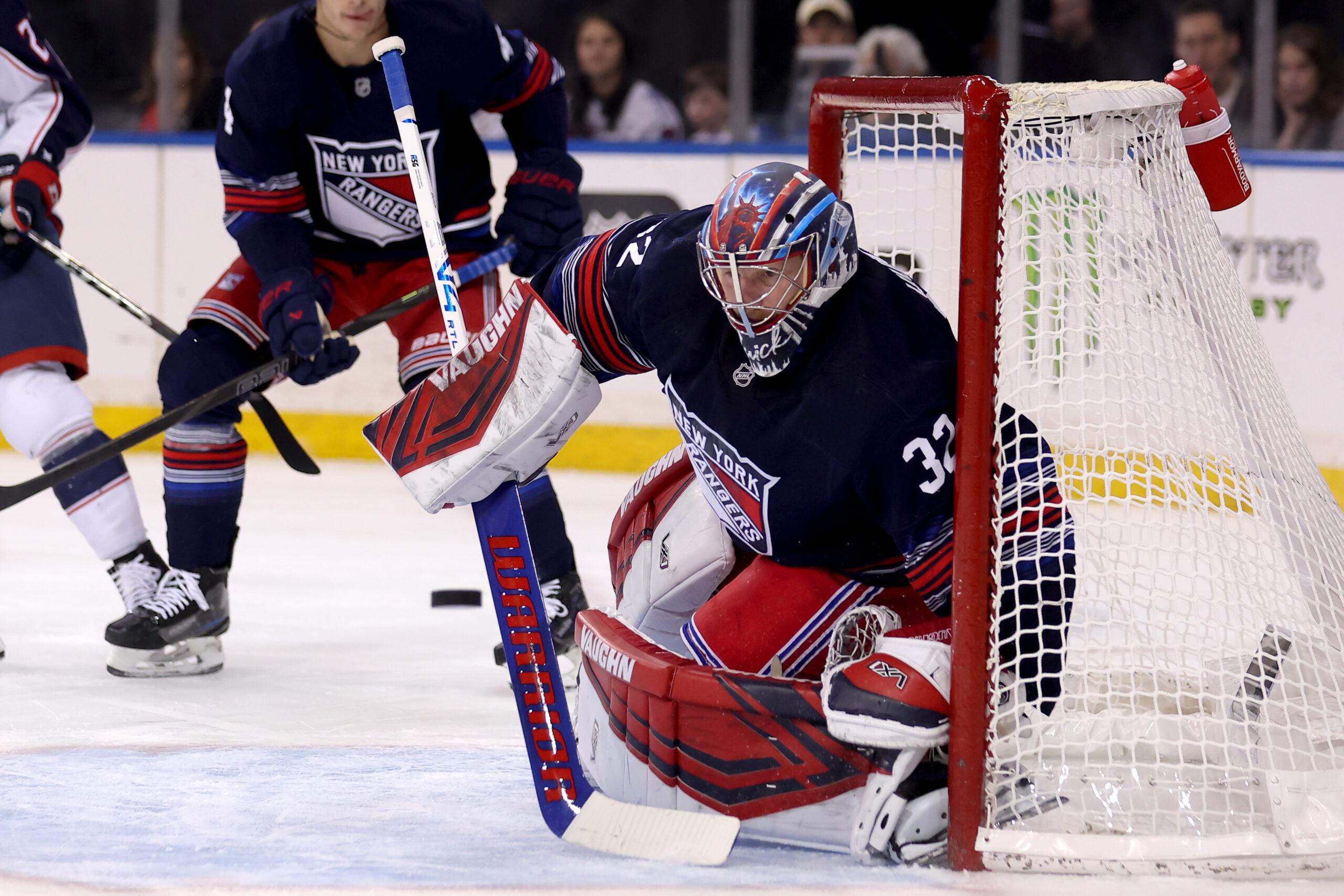 NHL: Columbus Blue Jackets at New York Rangers
