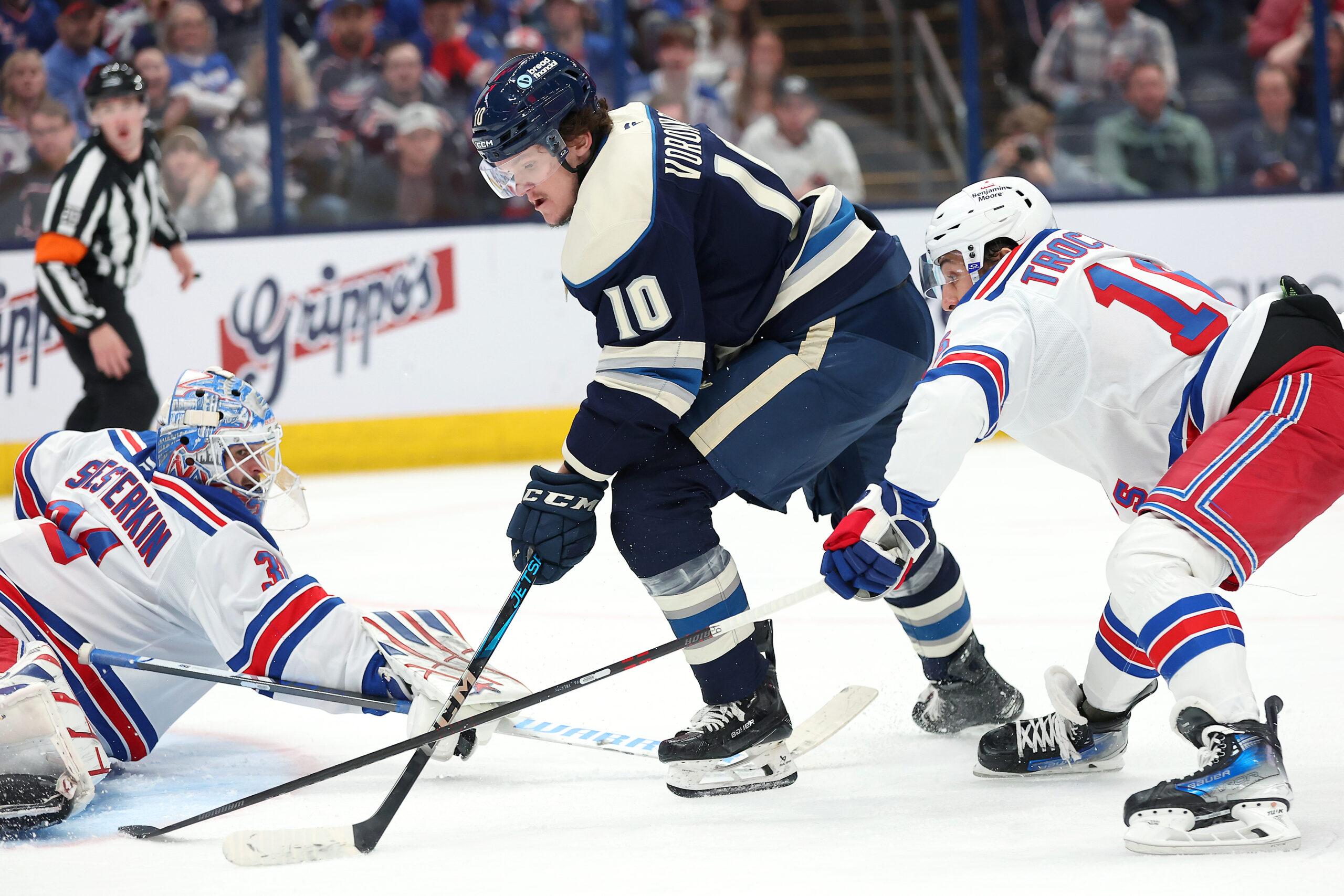 NHL: New York Rangers at Columbus Blue Jackets