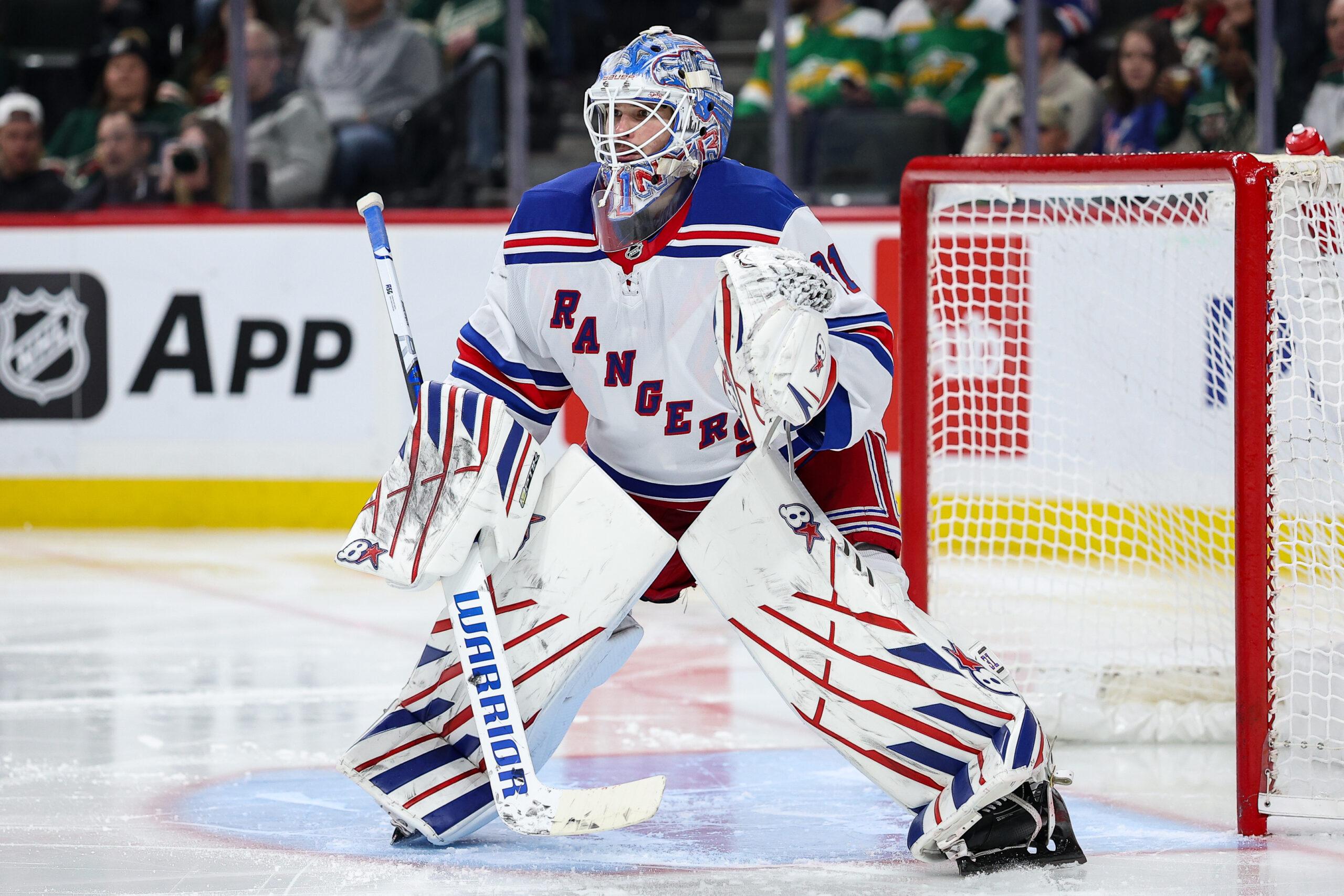 NHL: New York Rangers at Minnesota Wild