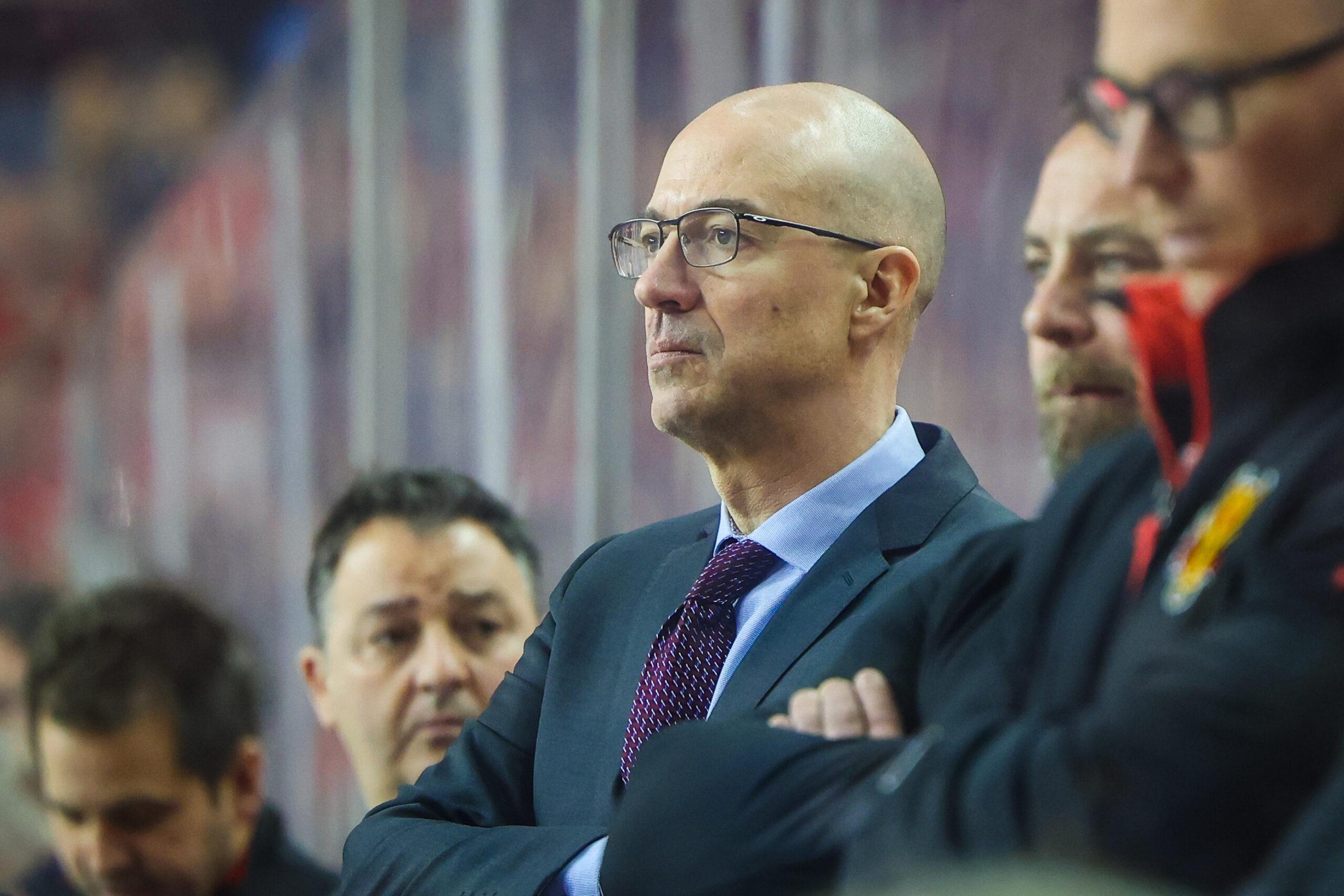NHL: St. Louis Blues at Calgary Flames
