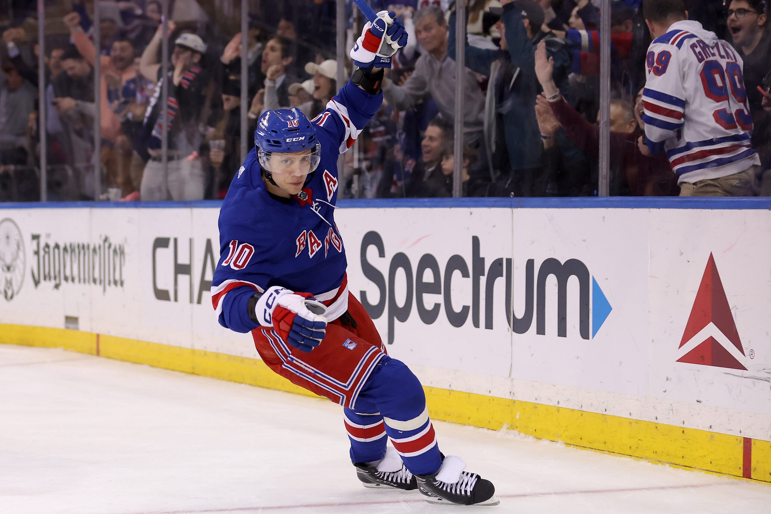 NHL: Columbus Blue Jackets at New York Rangers