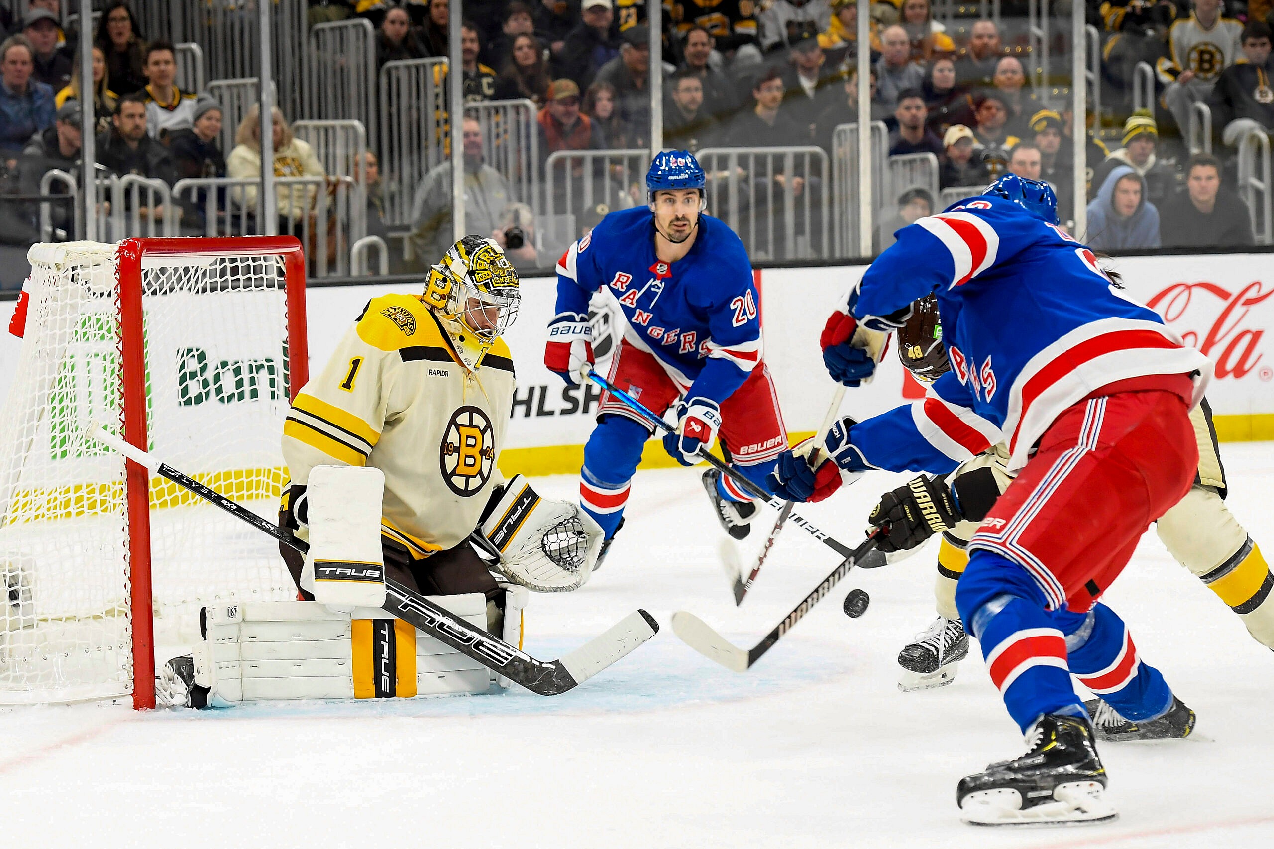 NHL: New York Rangers at Boston Bruins