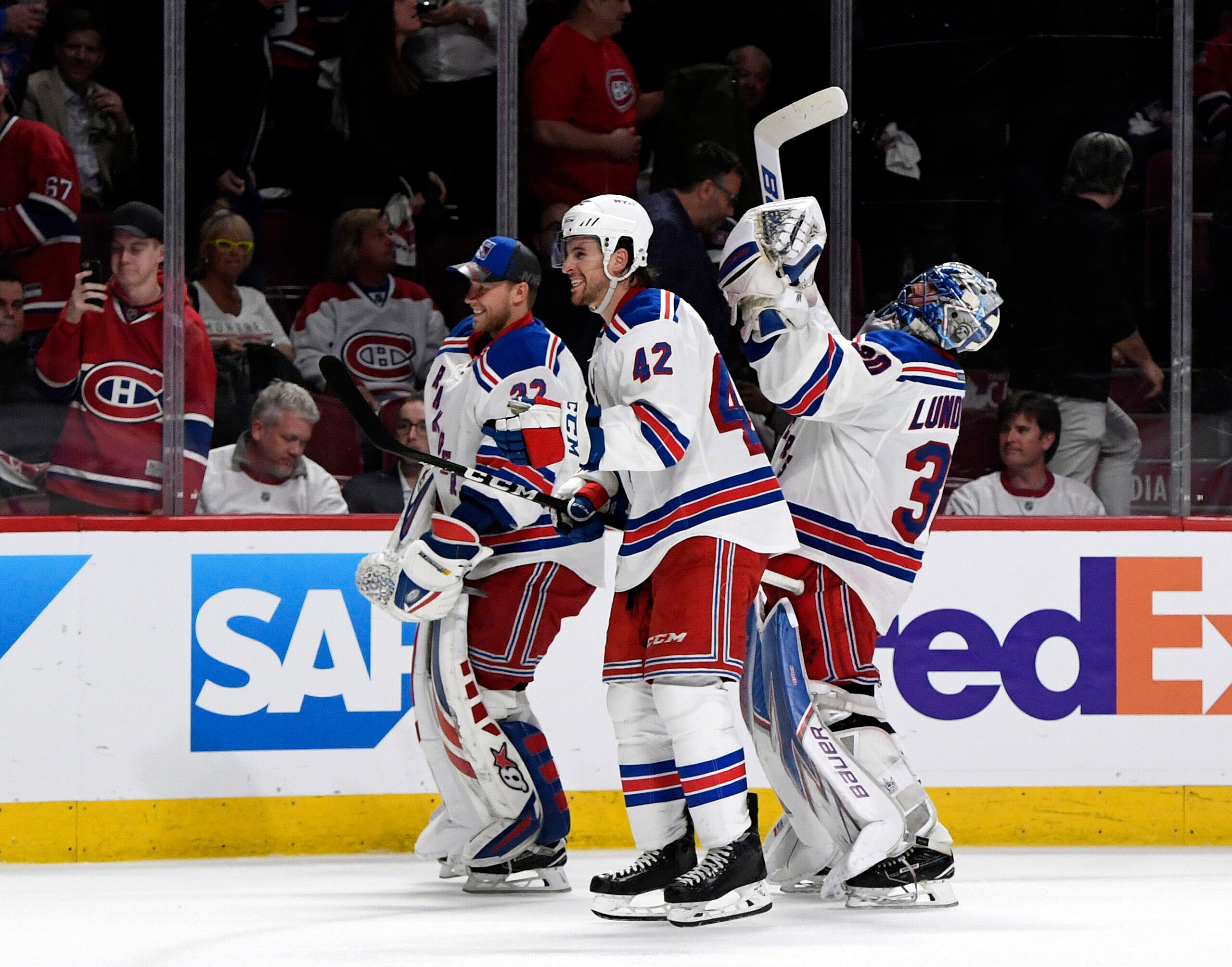 NHL: Stanley Cup Playoffs-New York Rangers at Montreal Canadiens