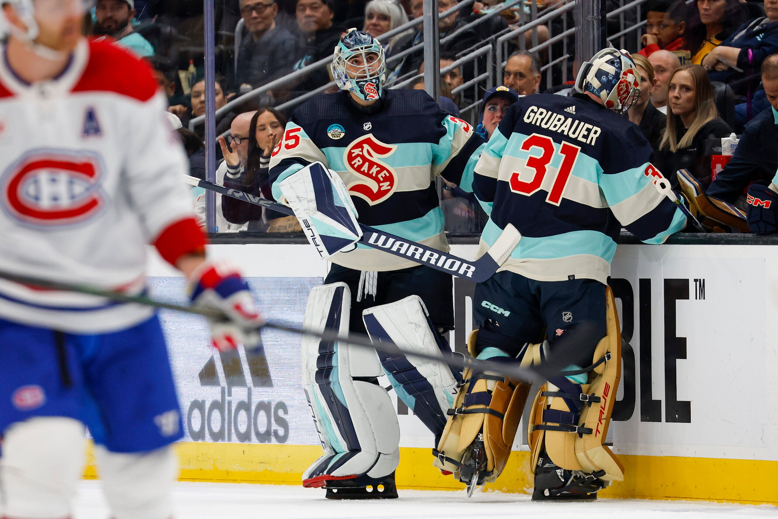 NHL: Montreal Canadiens at Seattle Kraken
