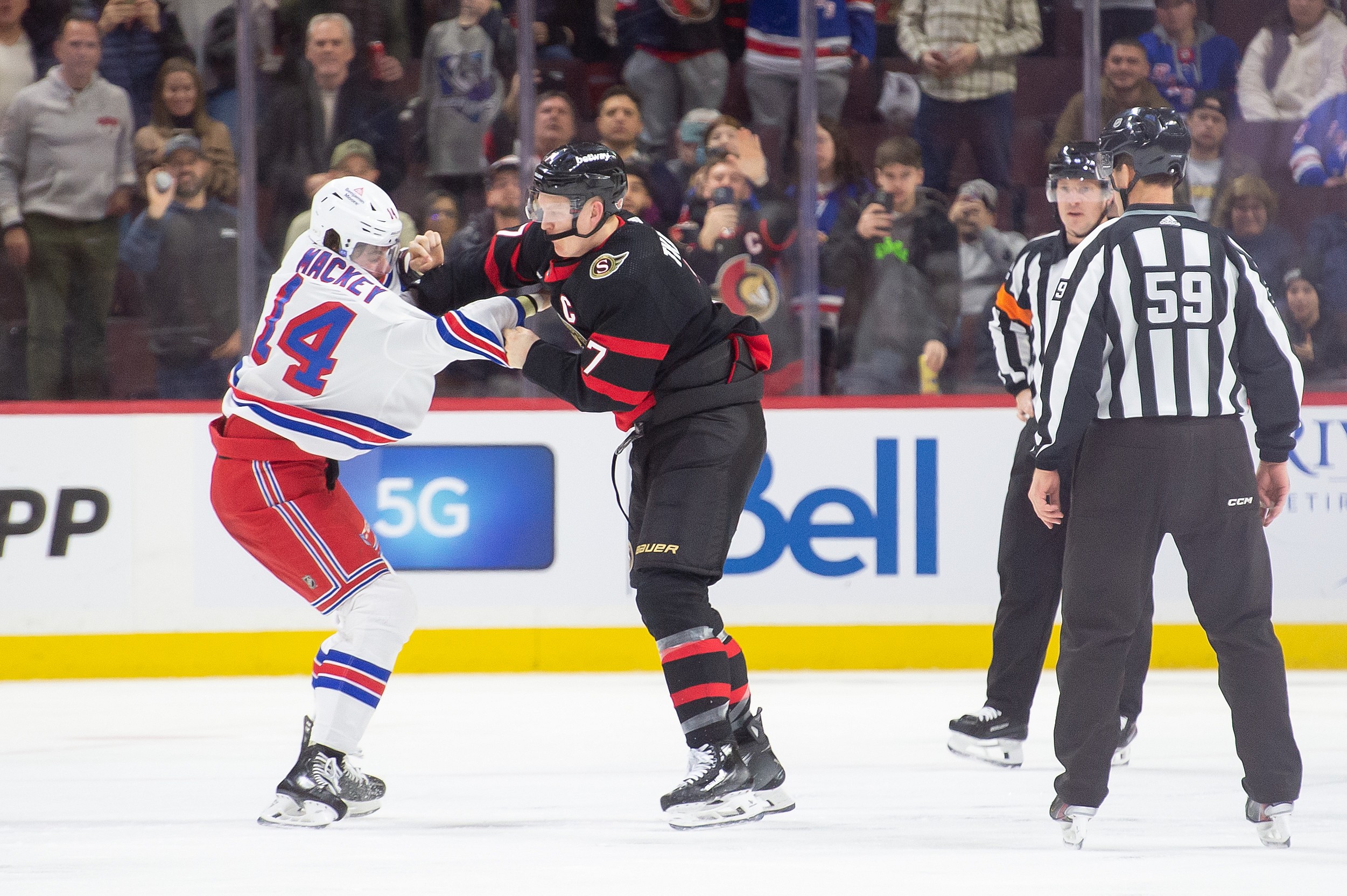 NHL: New York Rangers at Ottawa Senators