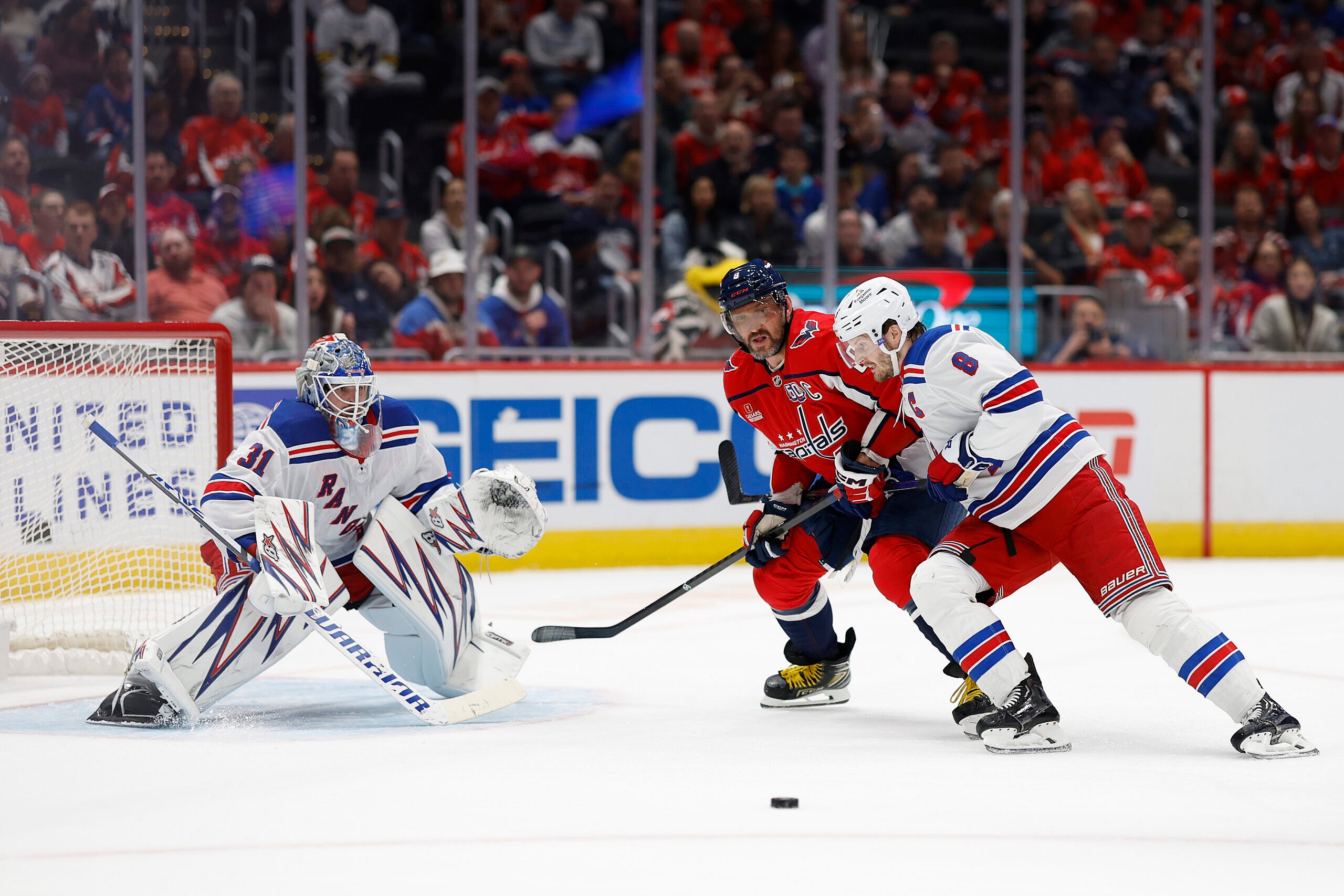 NHL: New York Rangers at Washington Capitals