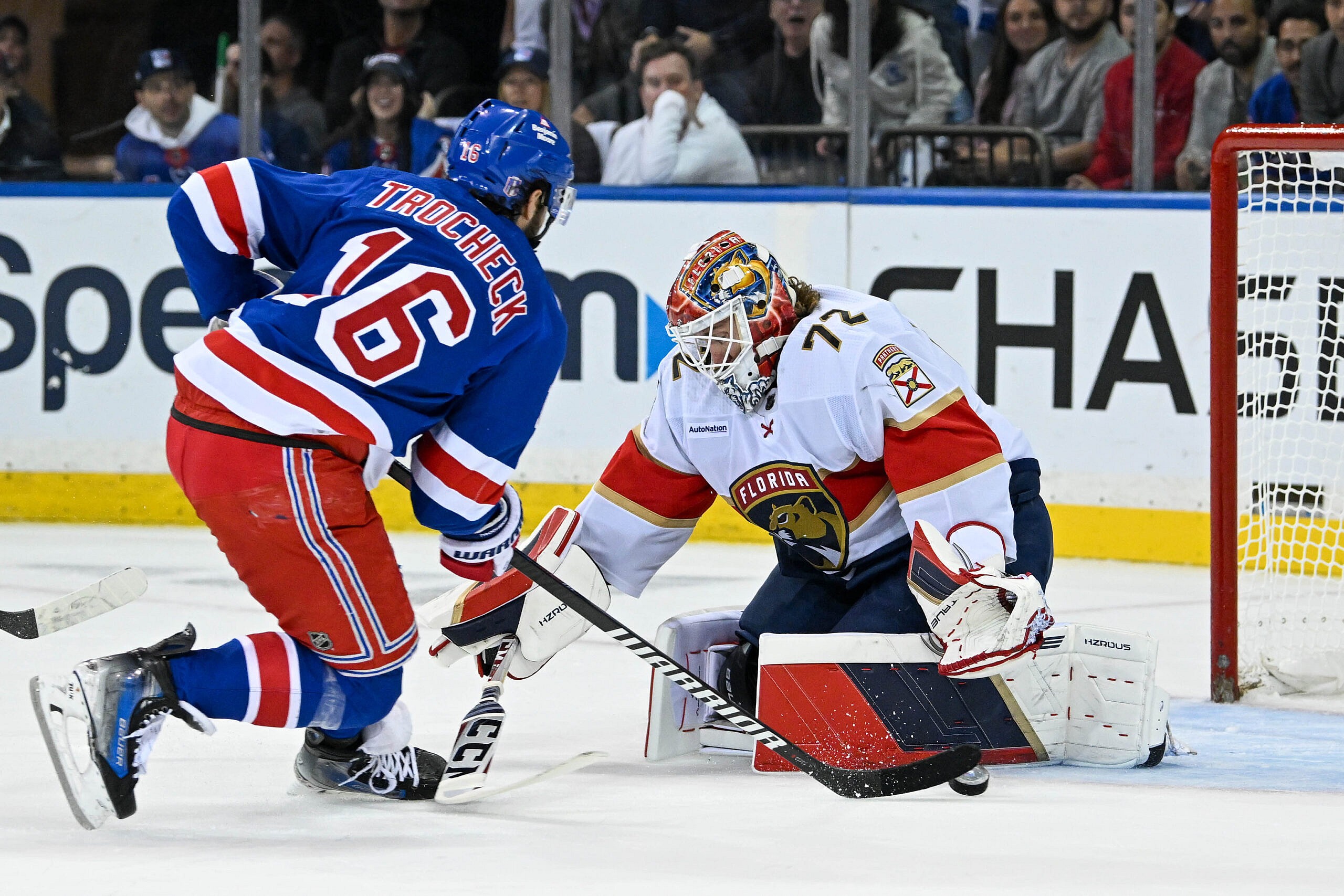NHL: Stanley Cup Playoffs-Florida Panthers at New York Rangers