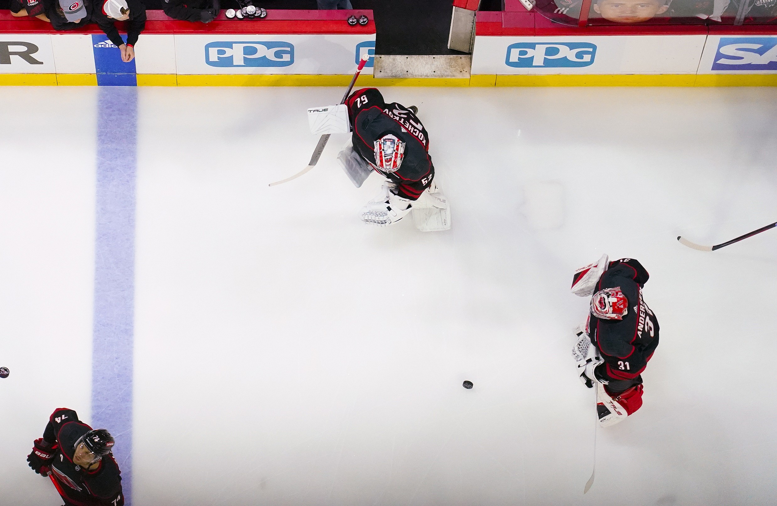NHL: Stanley Cup Playoffs-New York Islanders at Carolina Hurricanes