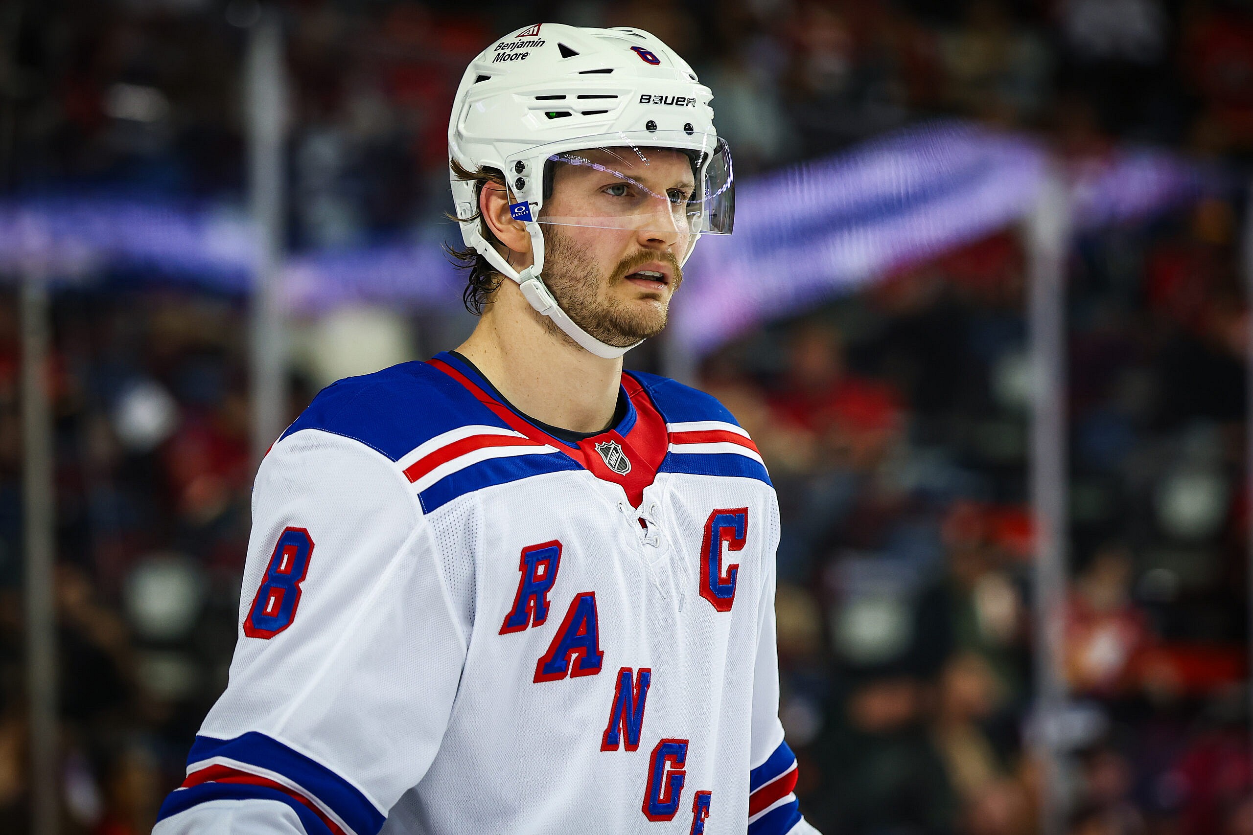 NHL: New York Rangers at Calgary Flames