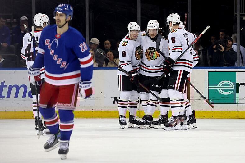NHL: Chicago Blackhawks at New York Rangers