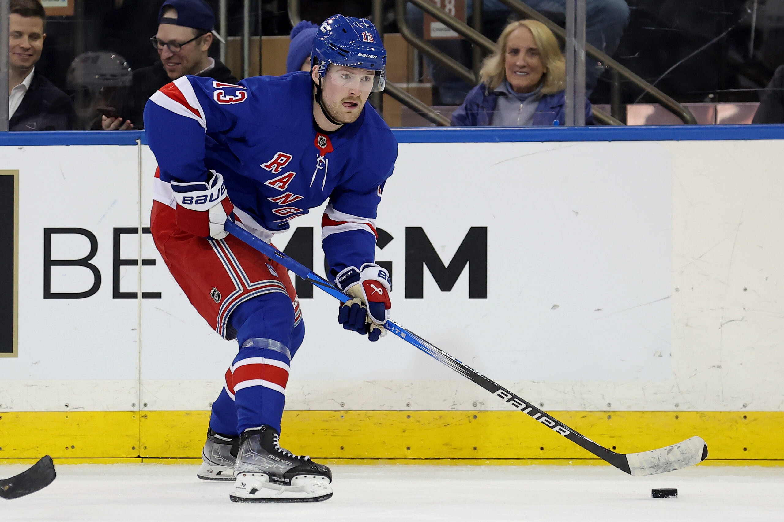 NHL: Chicago Blackhawks at New York Rangers