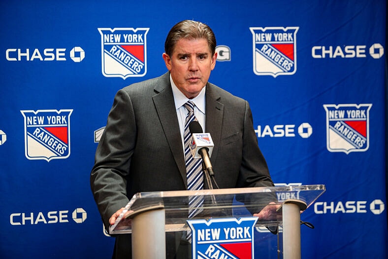 NHL: St. Louis Blues at New York Rangers