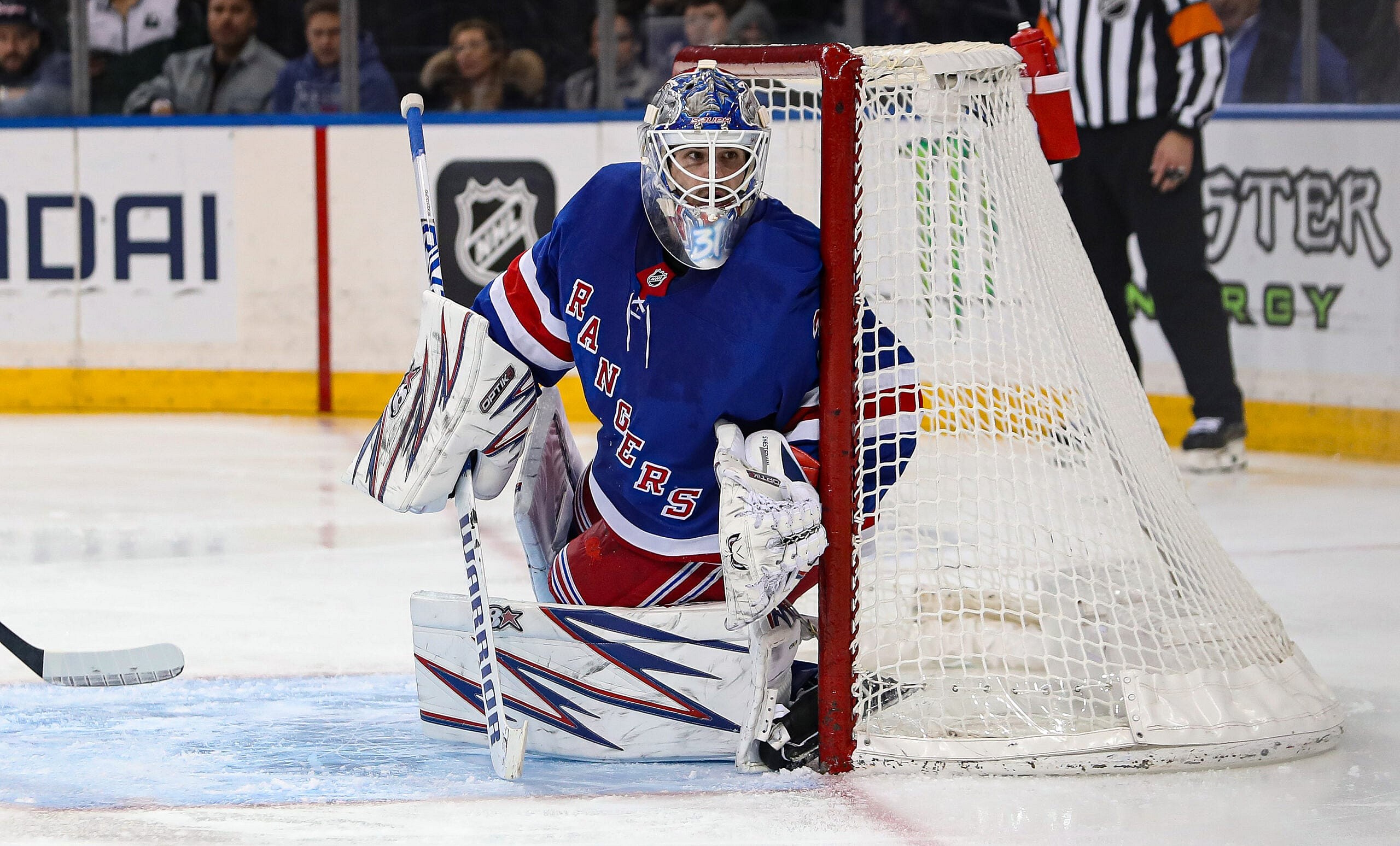 NHL: St. Louis Blues at New York Rangers