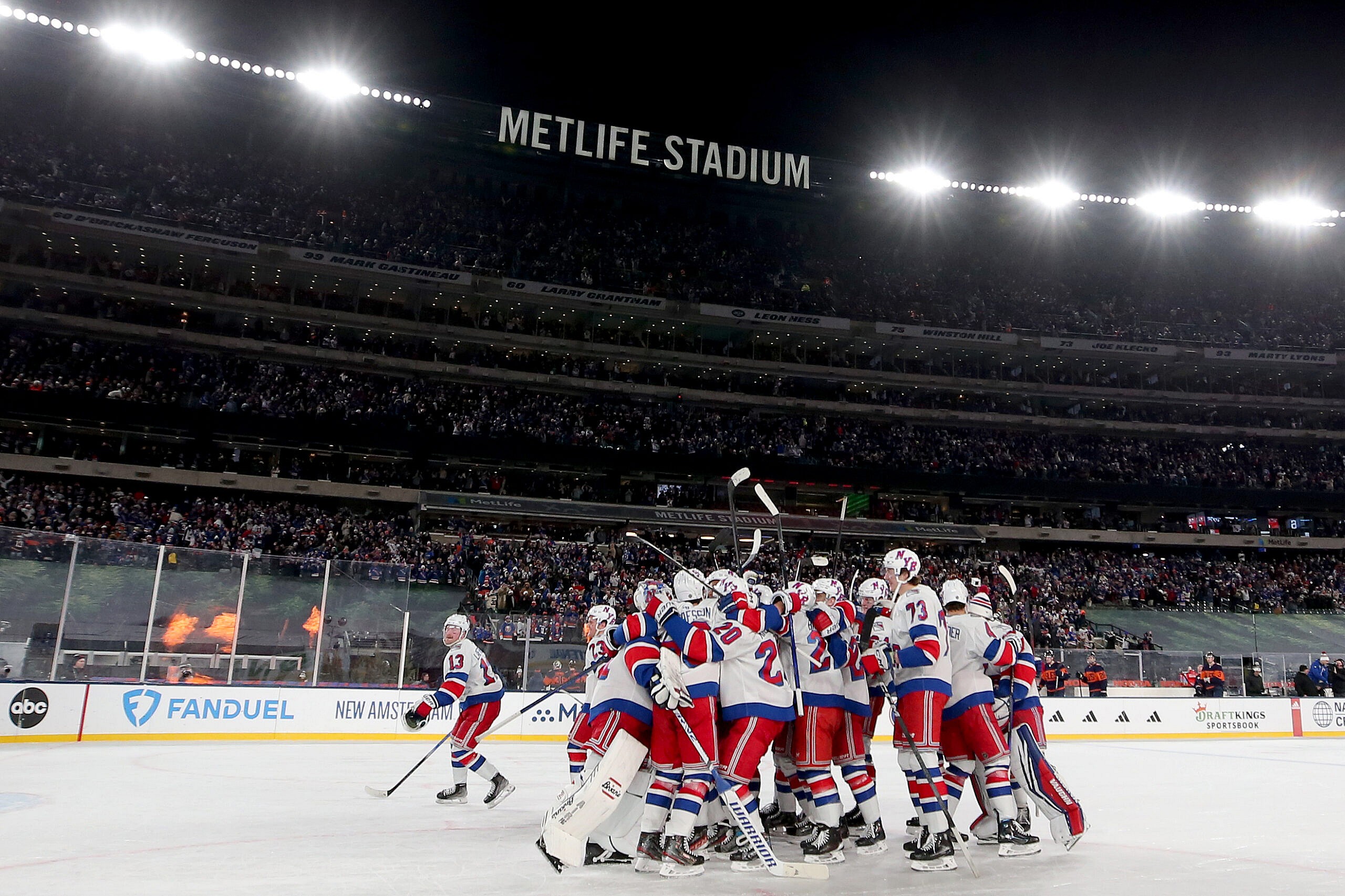 NHL: Stadium Series-New York Rangers at New York Islanders