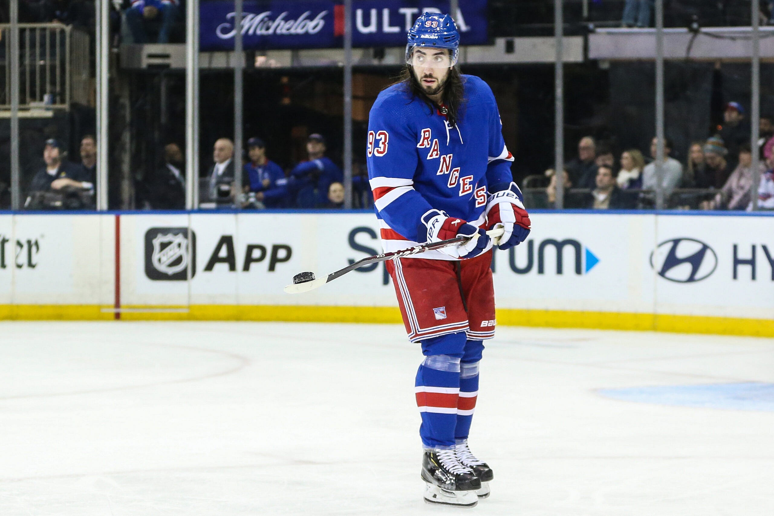 NHL: Vancouver Canucks at New York Rangers