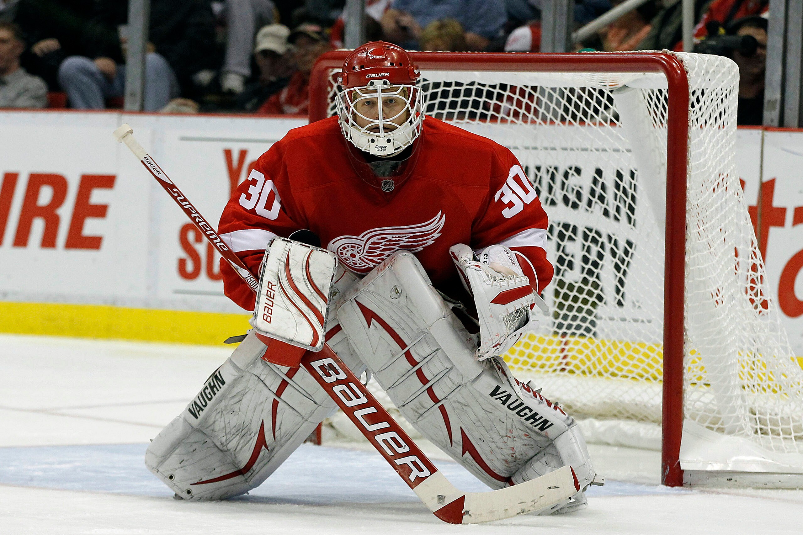 NHL: Phoenix Coyotes at Detroit Red Wings