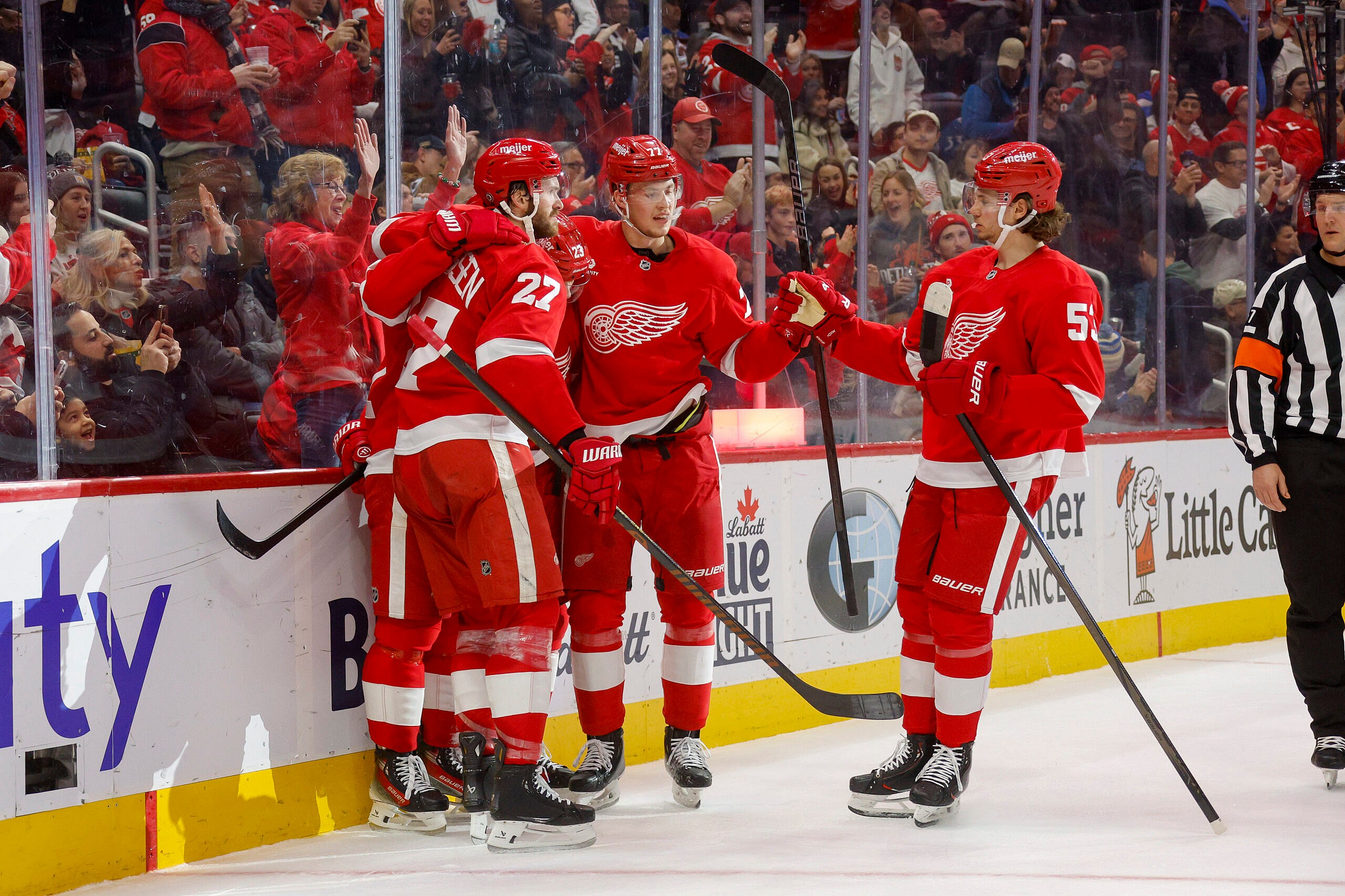 NHL: Colorado Avalanche at Detroit Red Wings
