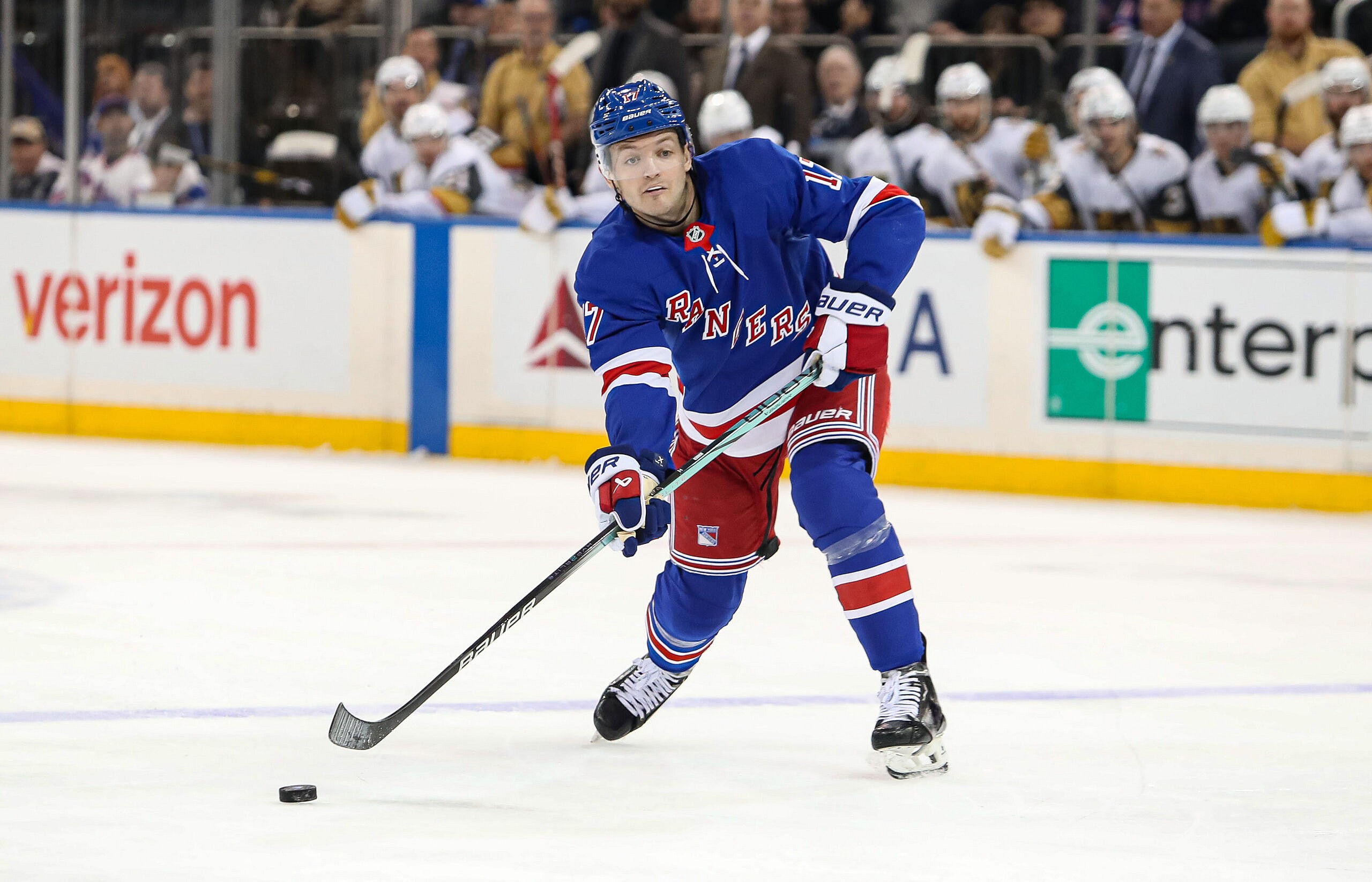 NHL: Vegas Golden Knights at New York Rangers