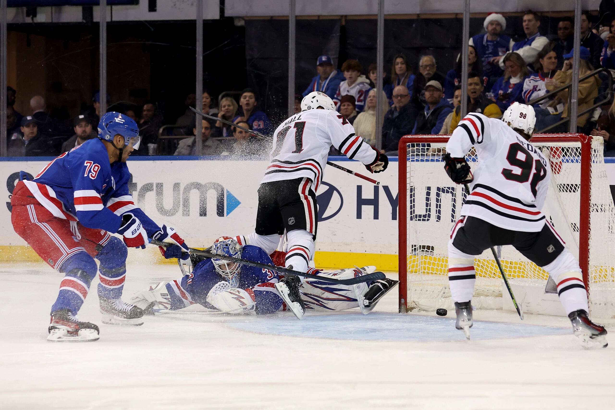 NHL: Chicago Blackhawks at New York Rangers