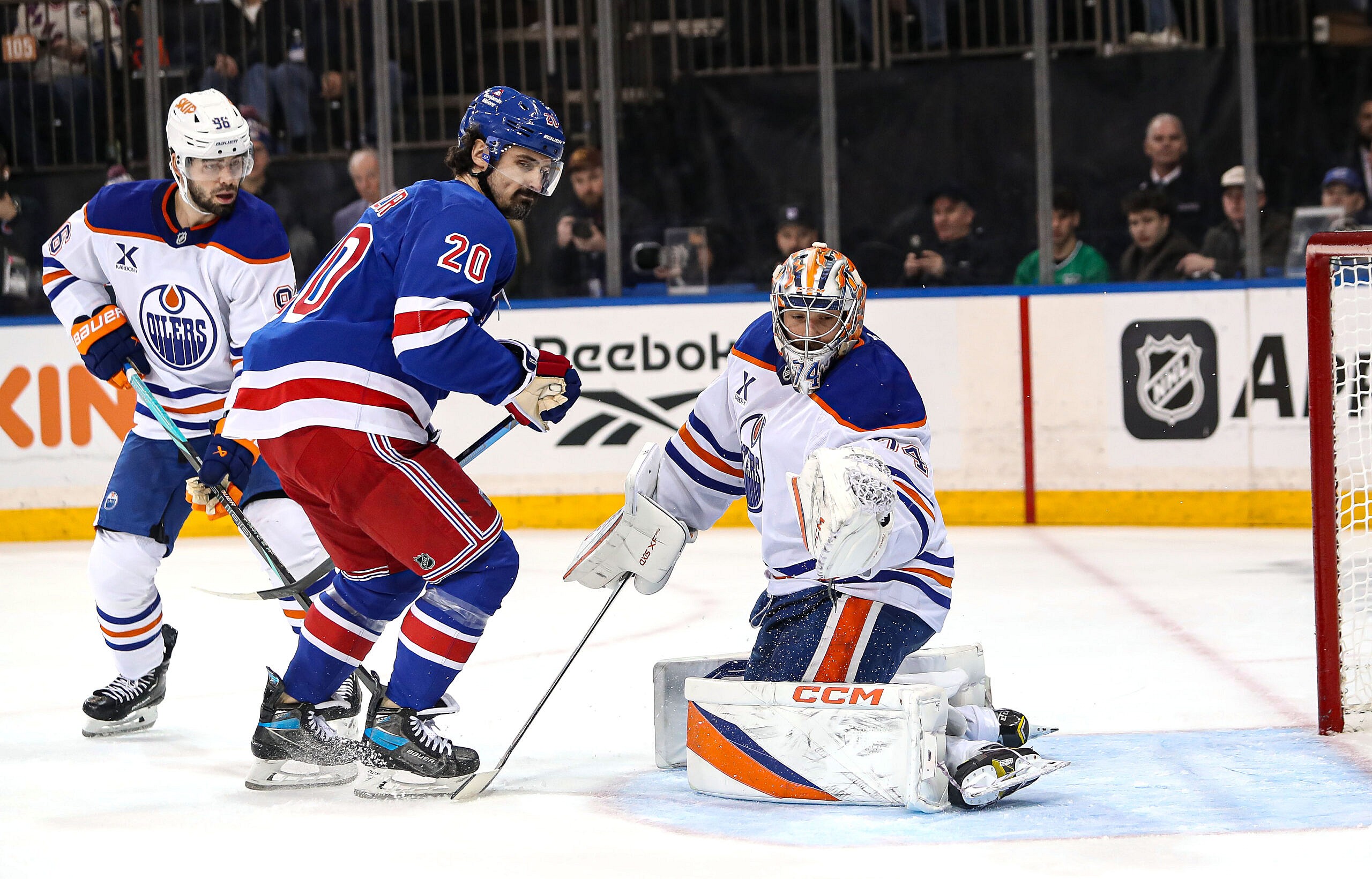 NHL: Edmonton Oilers at New York Rangers
