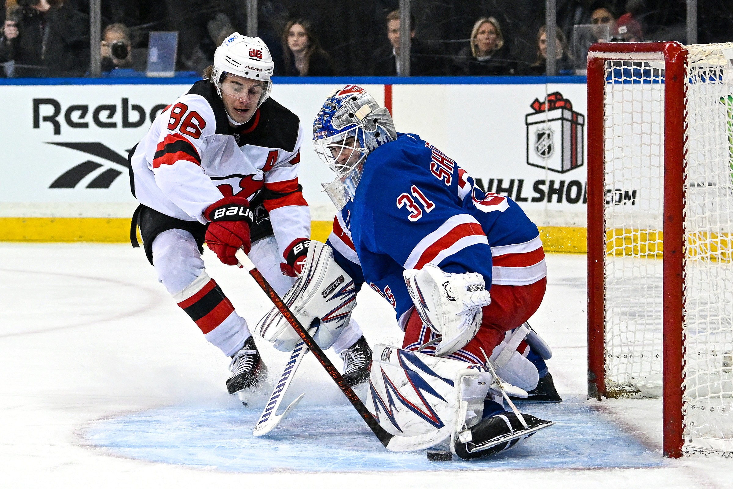 NHL: New Jersey Devils at New York Rangers