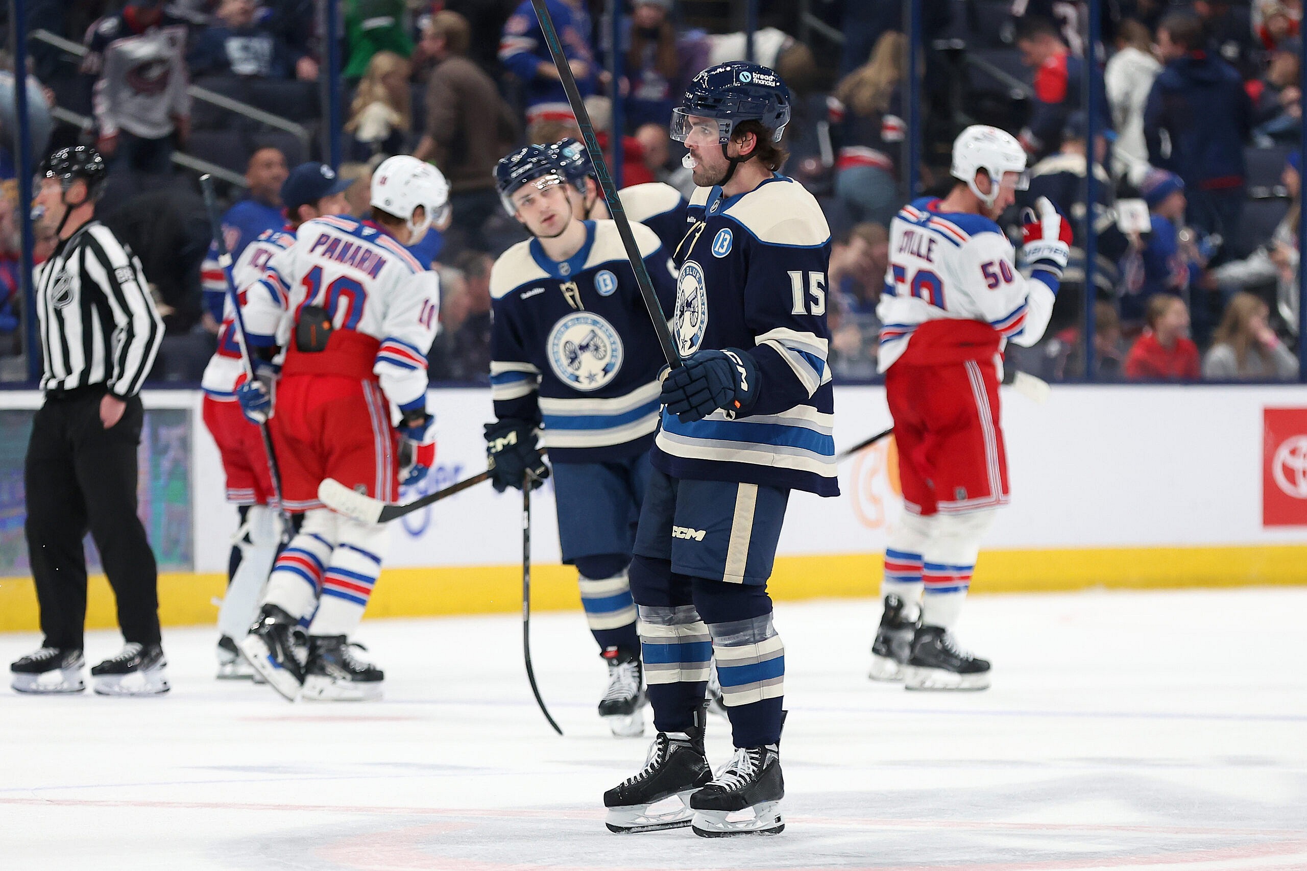 NHL: New York Rangers at Columbus Blue Jackets