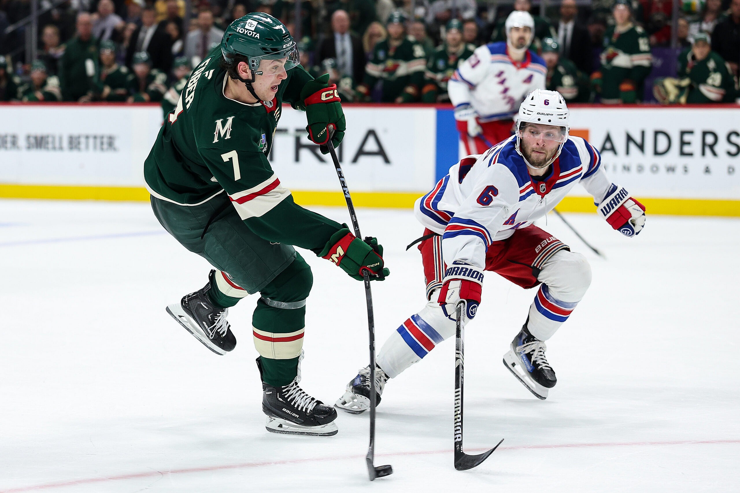 NHL: New York Rangers at Minnesota Wild