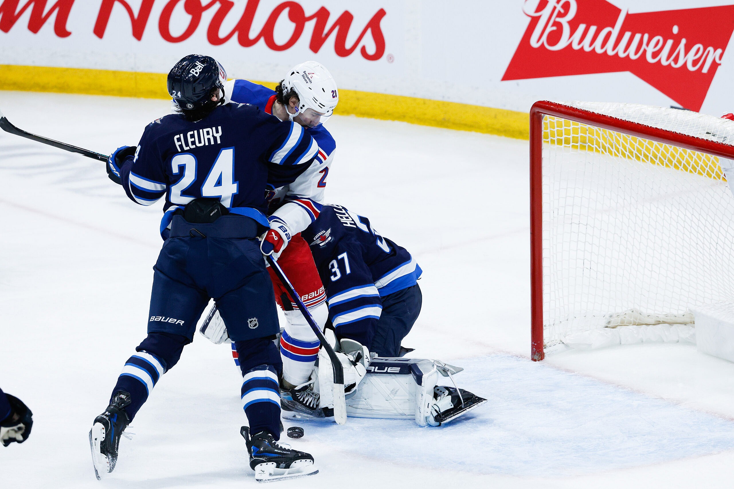 NHL: New York Rangers at Winnipeg Jets