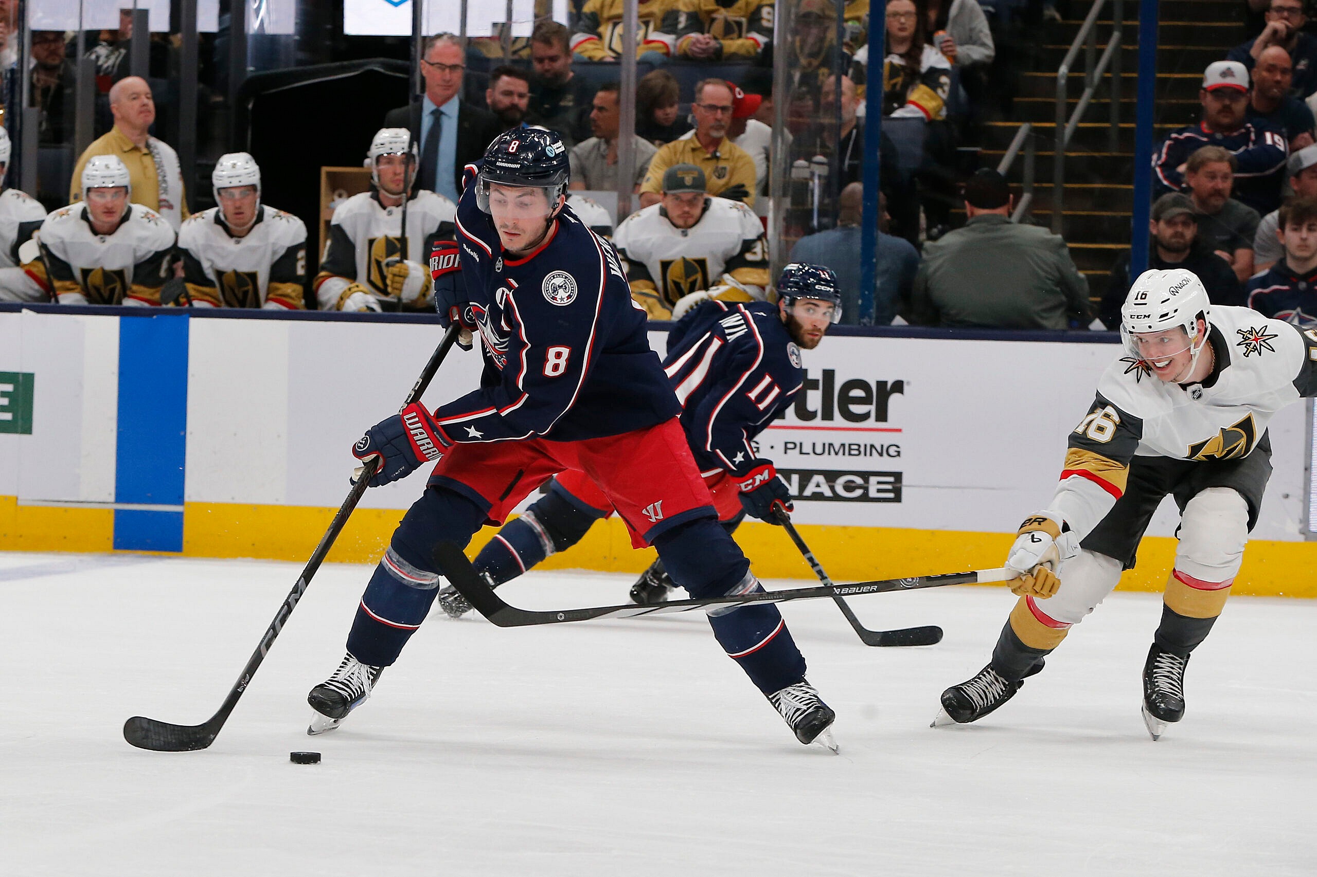 NHL: Vegas Golden Knights at Columbus Blue Jackets