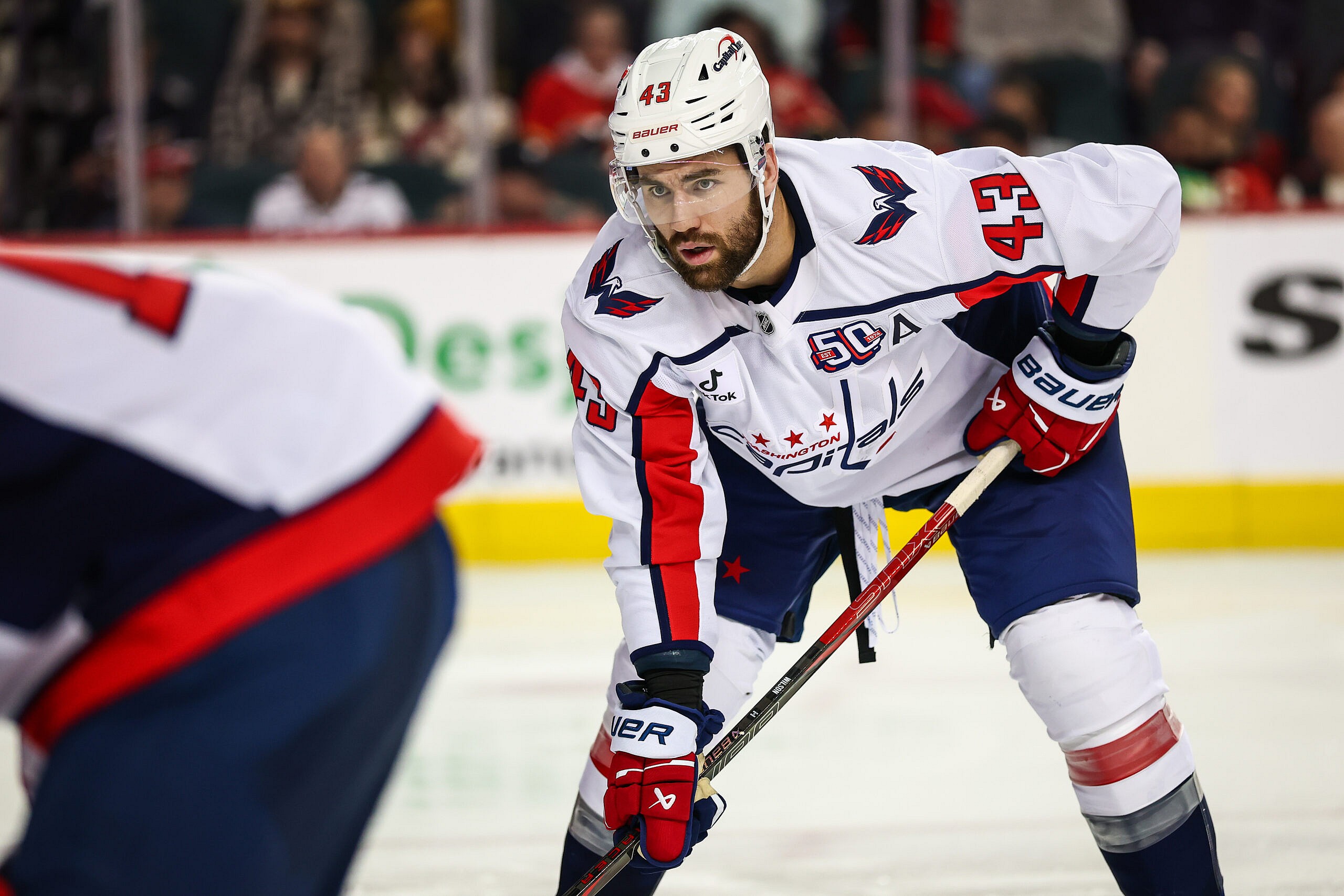 NHL: Washington Capitals at Calgary Flames