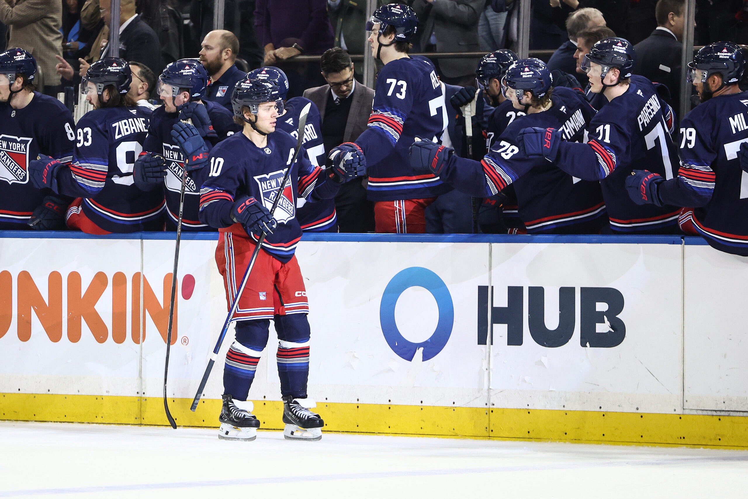 NHL: Washington Capitals at New York Rangers