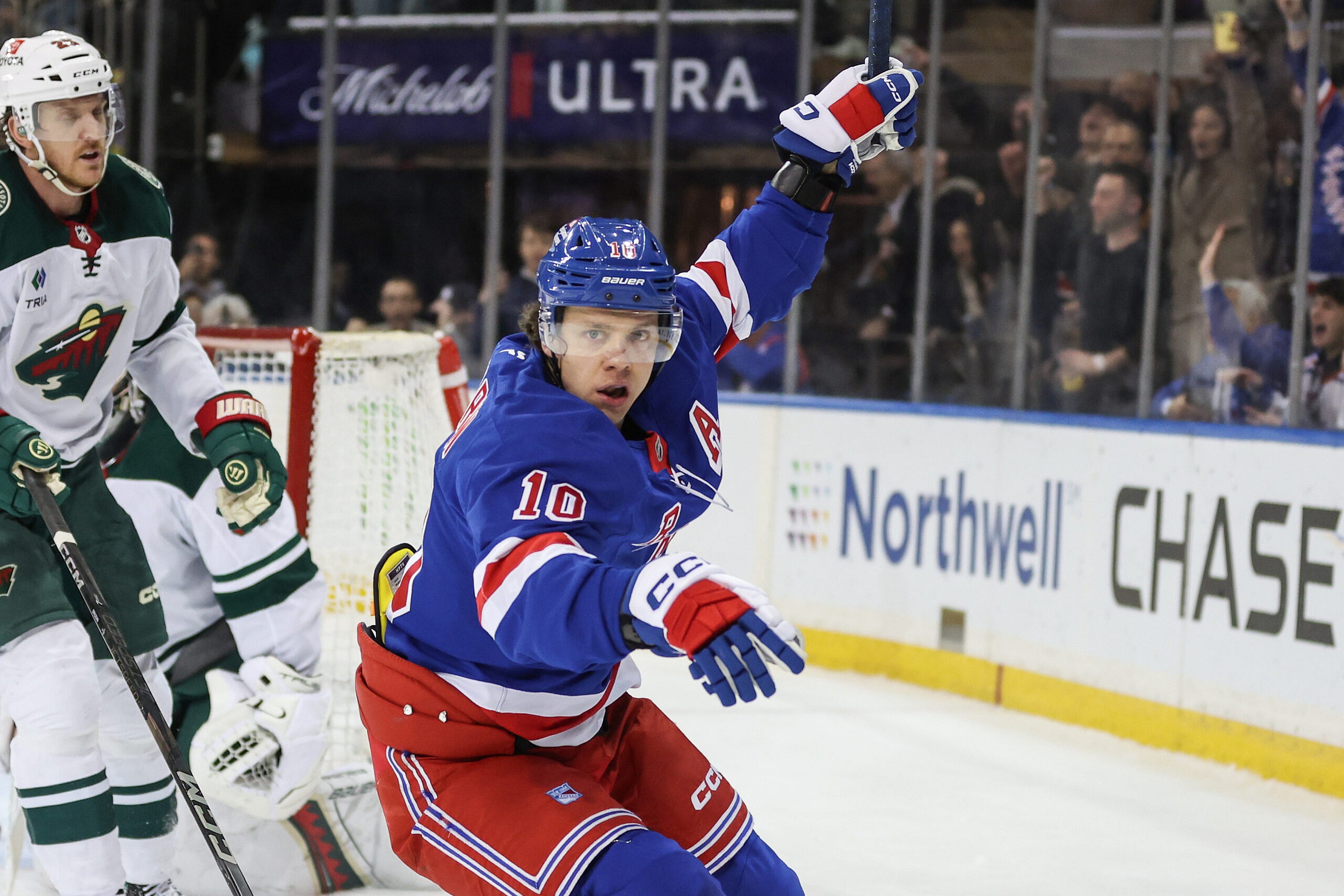 NHL: Minnesota Wild at New York Rangers