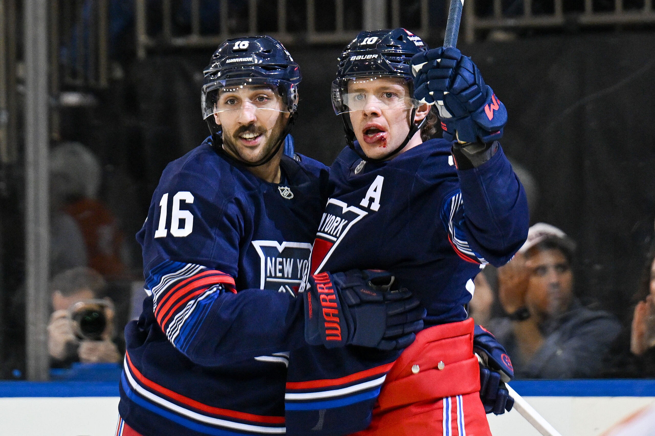 NHL: Philadelphia Flyers at New York Rangers