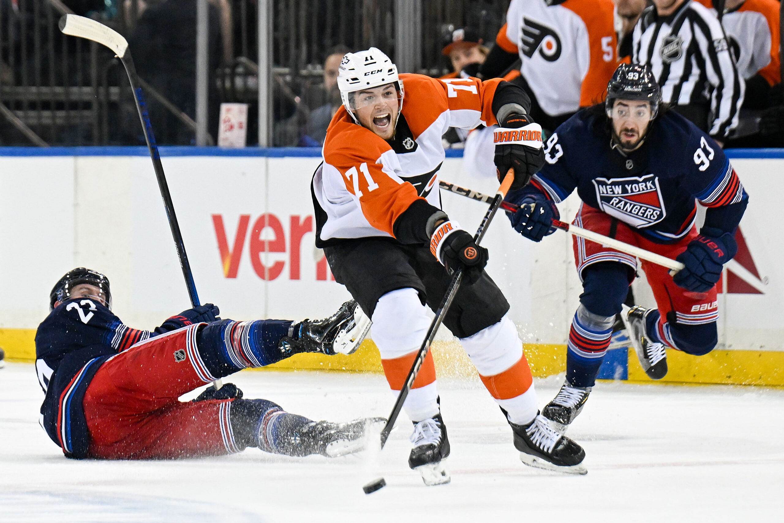 NHL: Philadelphia Flyers at New York Rangers