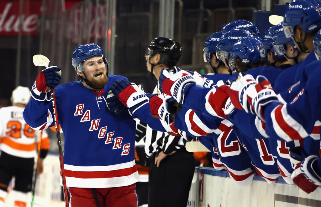 gerard gallant rangers lineup