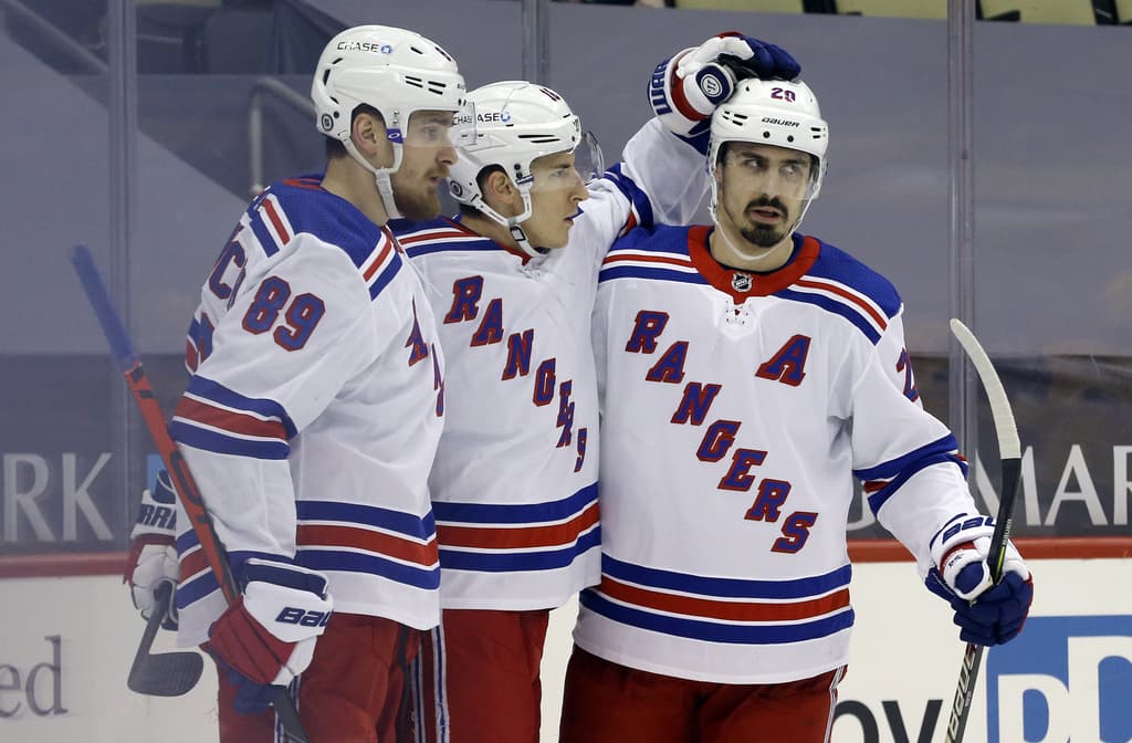 rangers vs penguins