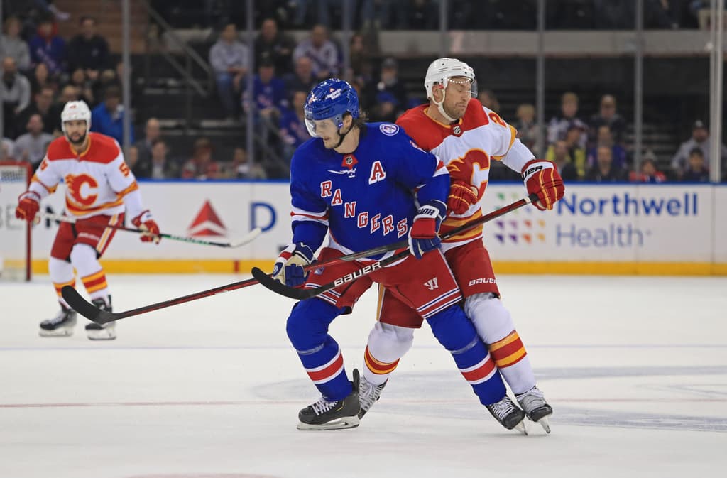 RANGERS BLUE JACKETS