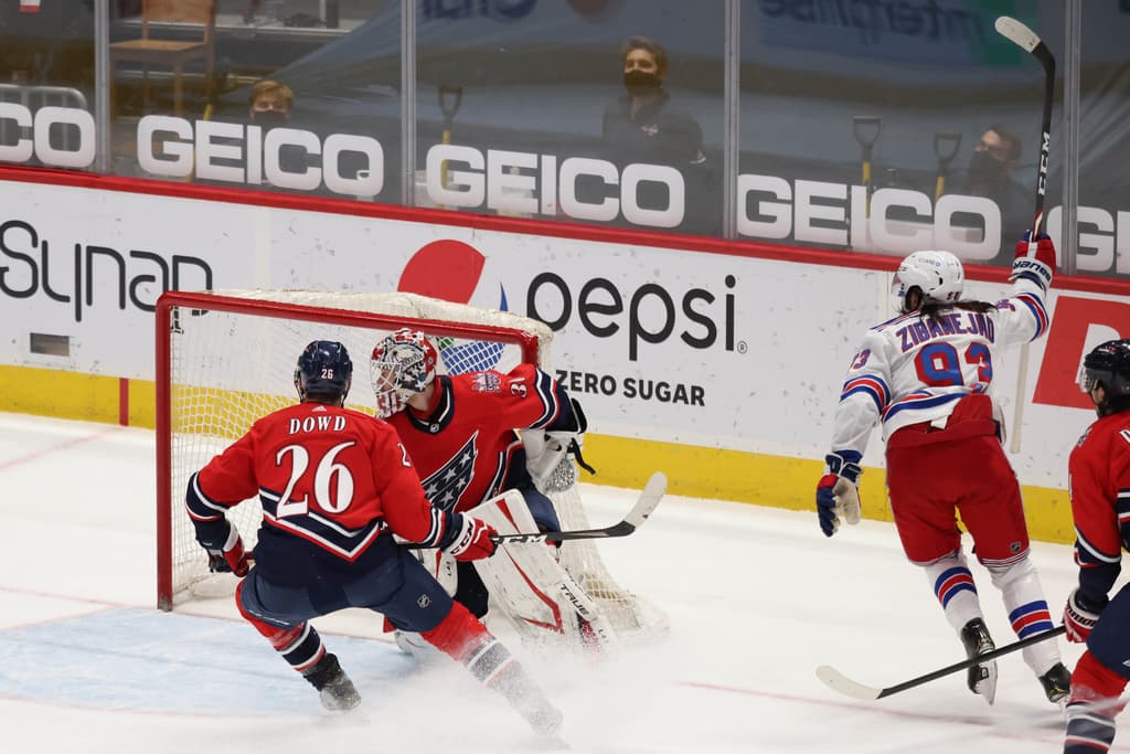 rangers vs capitals