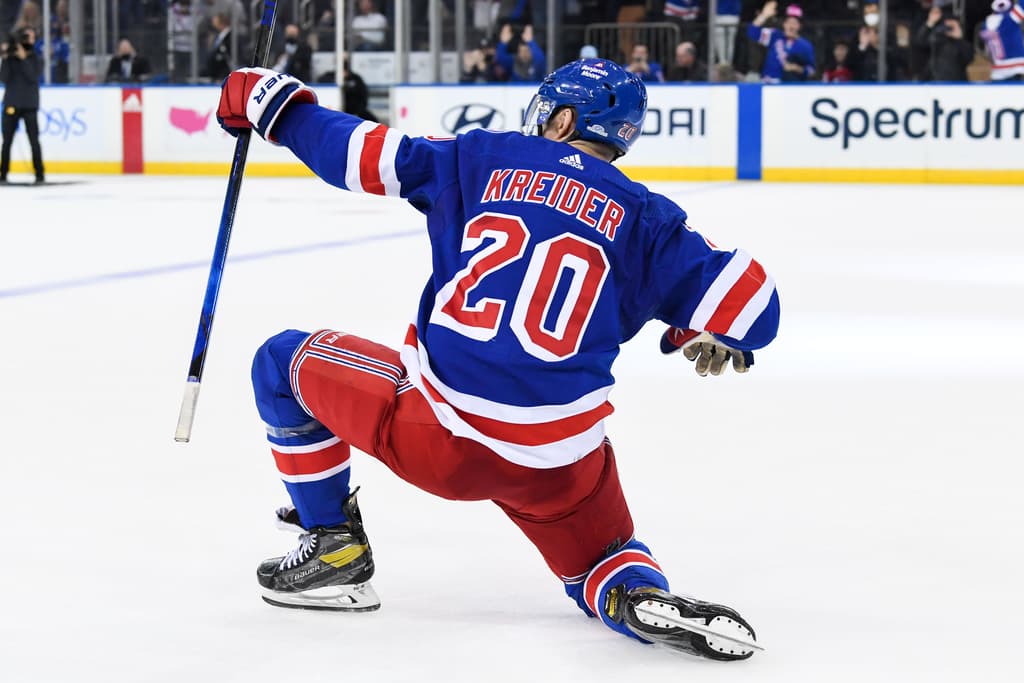 rangers golden knights