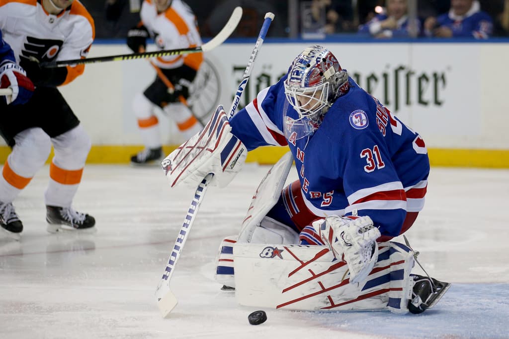 rangers starting goalie
