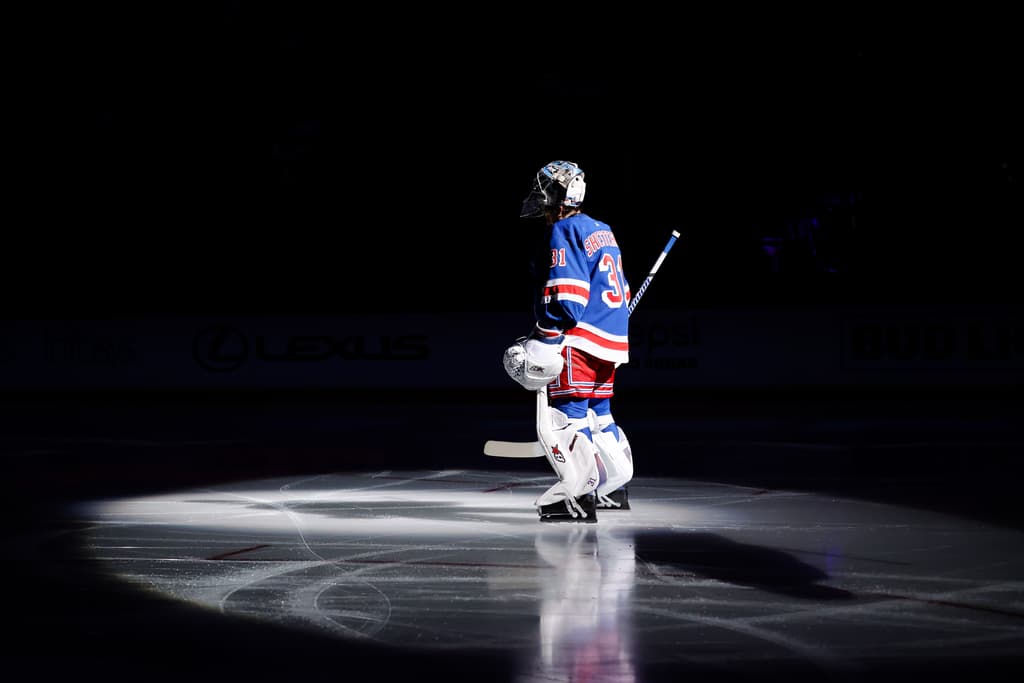 ny rangers lineup shesterkin