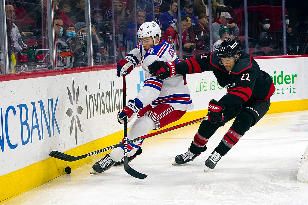 rangers vs hurricanes