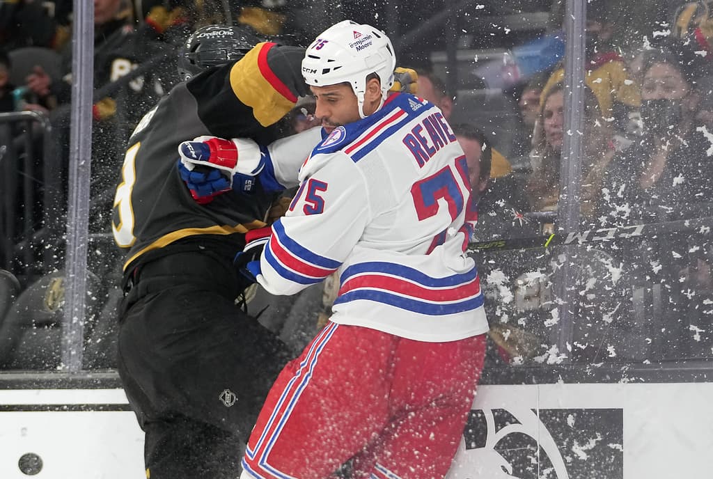 rangers golden knights